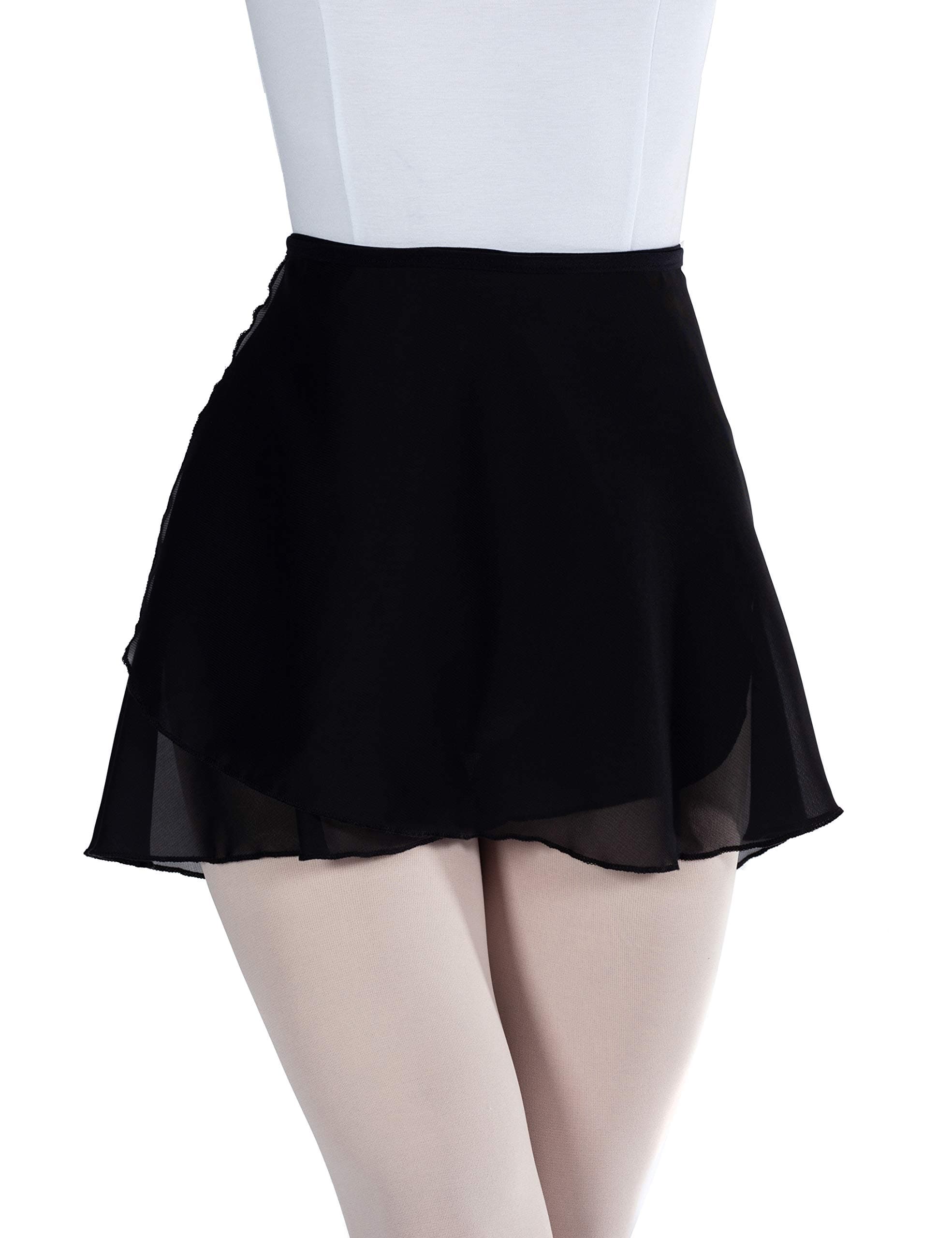 Ballet Chiffon Wrap Skirts for Women and Girls