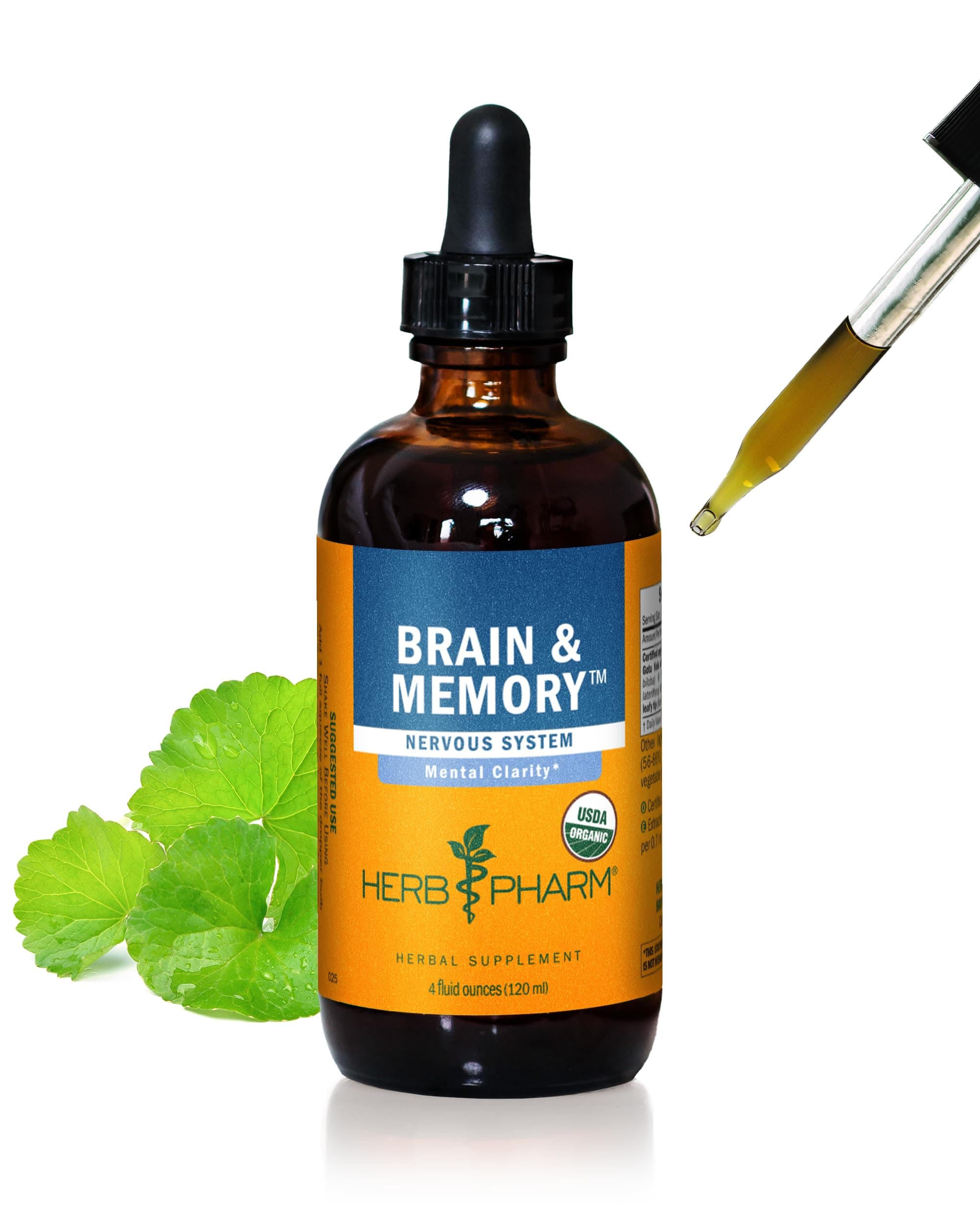 Brain & Memory Tonic, 4 oz (Pack of 1)