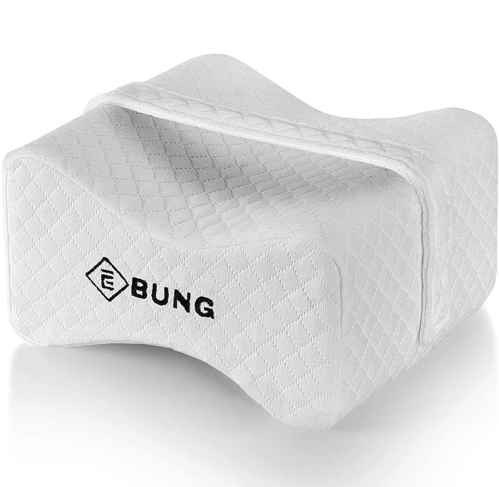 Ebung Knee Pillow with Adjustable and Removable Strap for Hip
