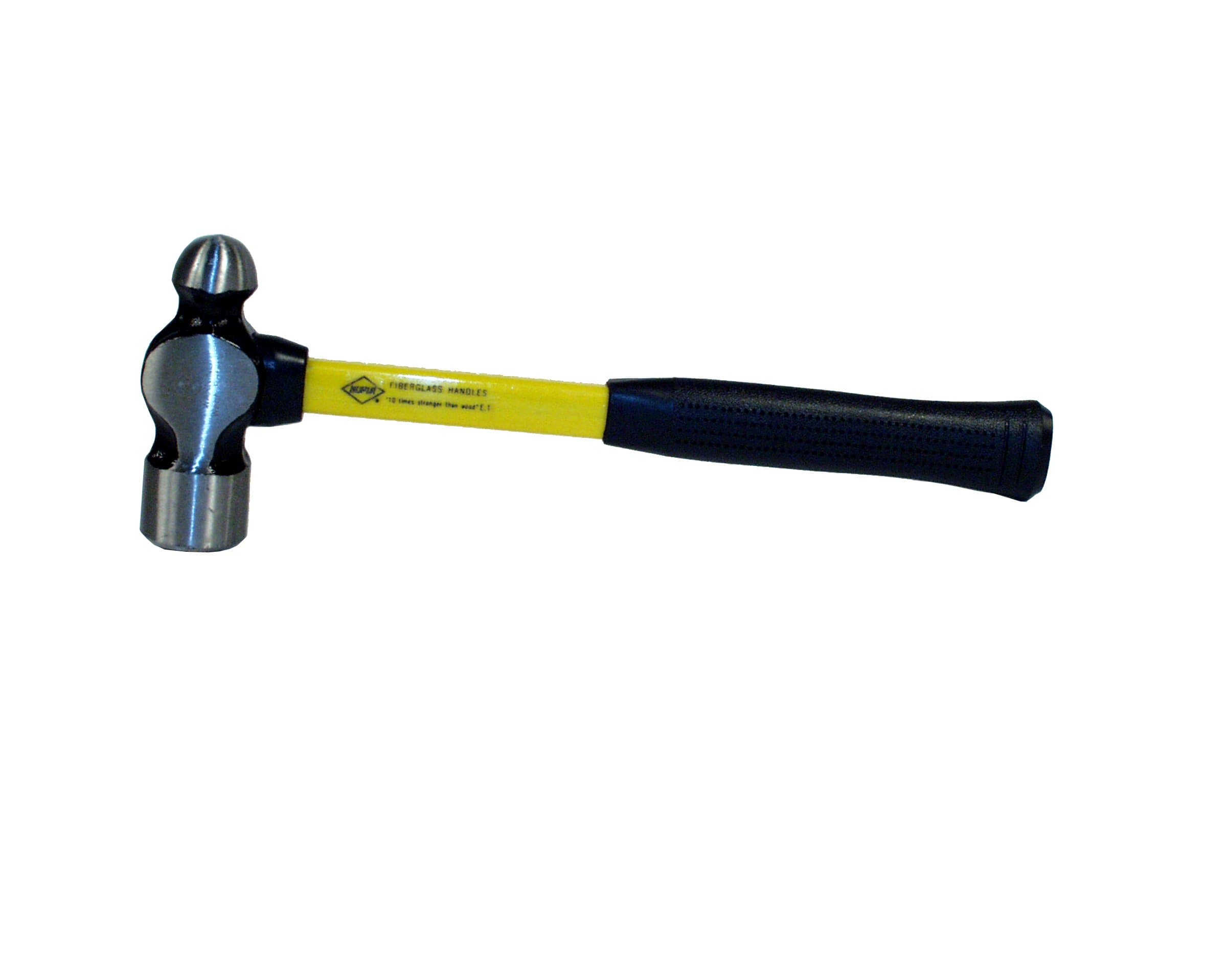 Nupla M-4 Classic Ball Pein Hammer, H Grip, 11" Long Handle