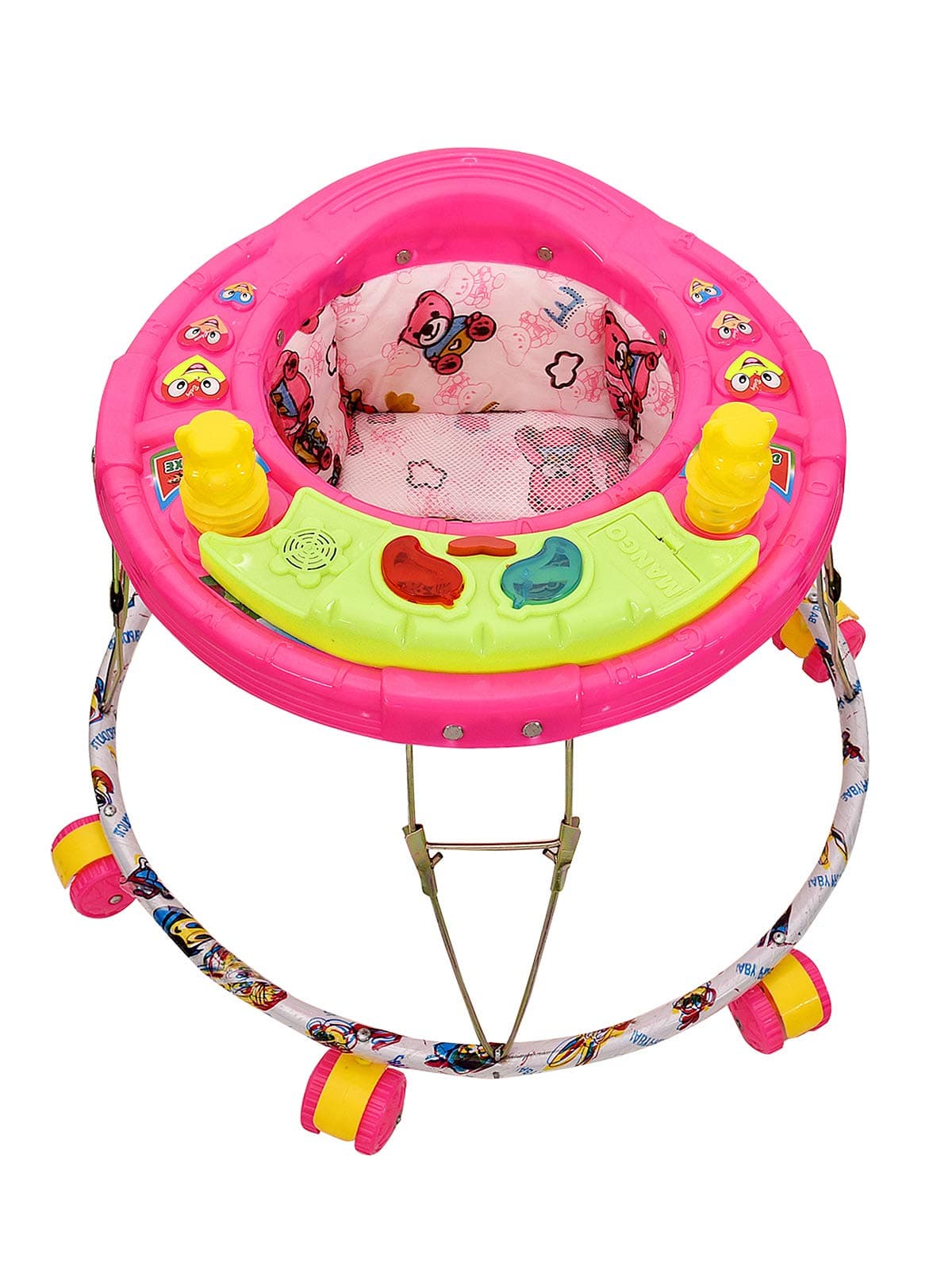 NewAge Baby Walker With Rattles Walker(7 Months-1 Year, Yellow)