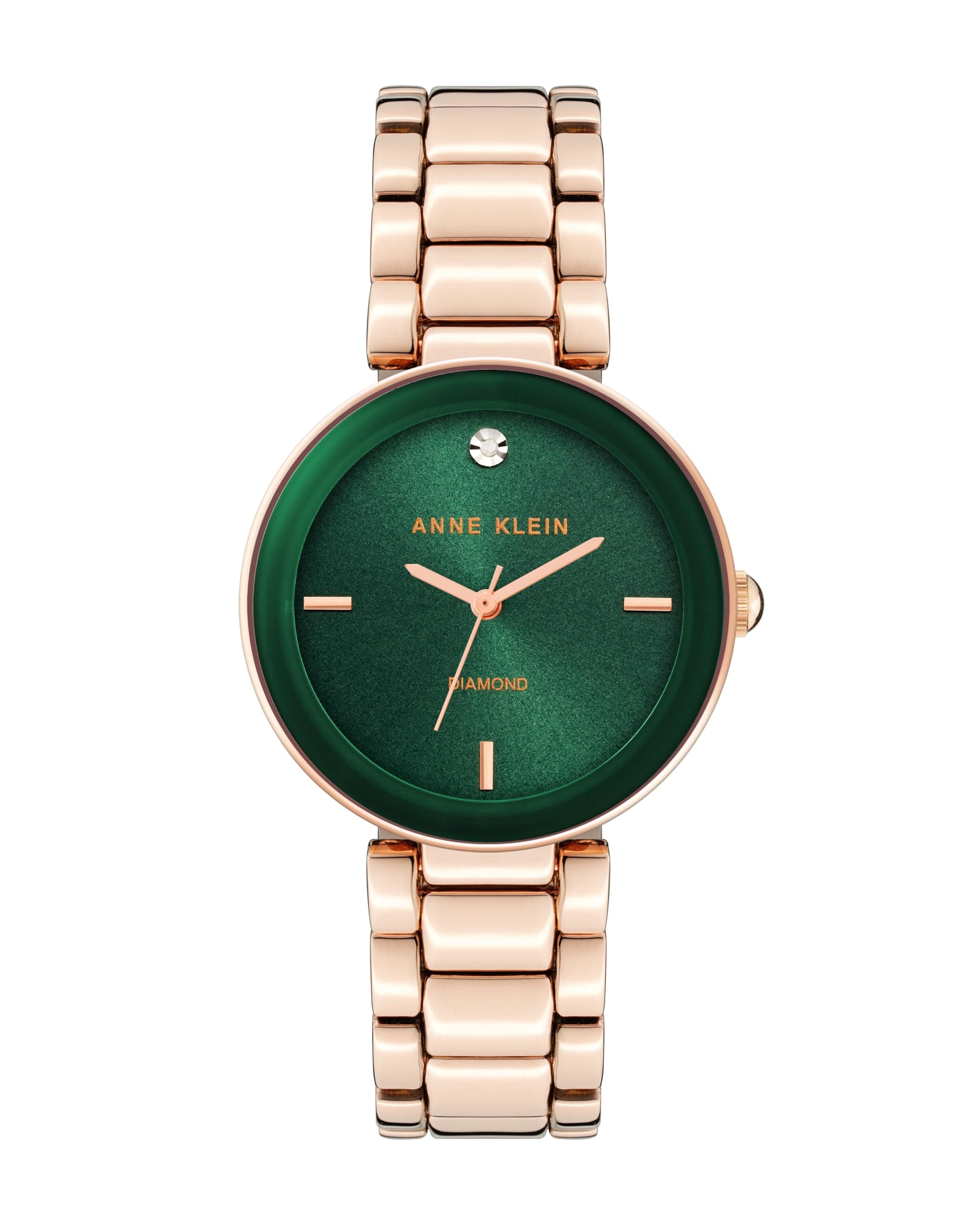 Women's Genuine Diamond Dial Bracelet Watch