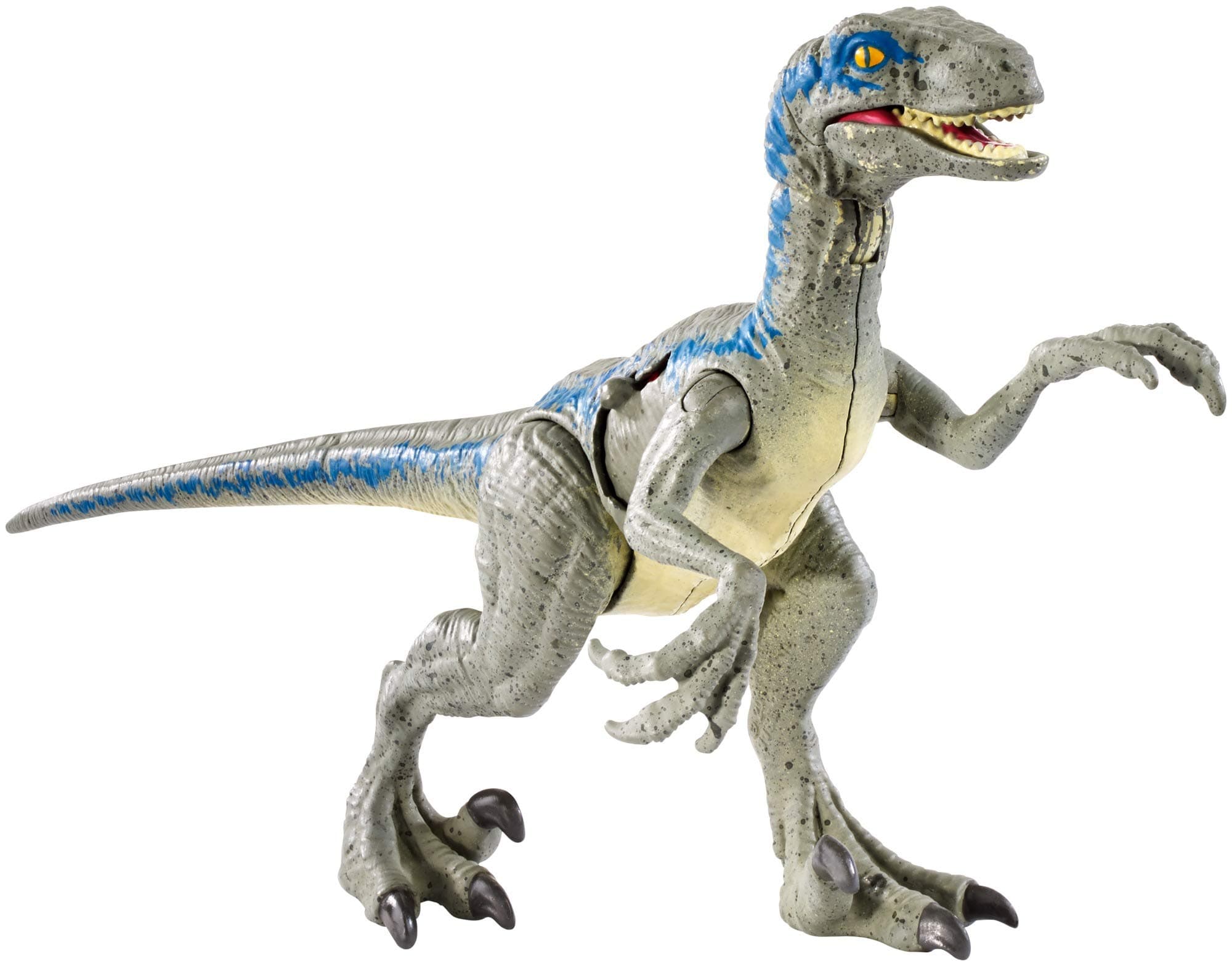 Jurassic World Battle Damage Velociraptor "Blue" Figure