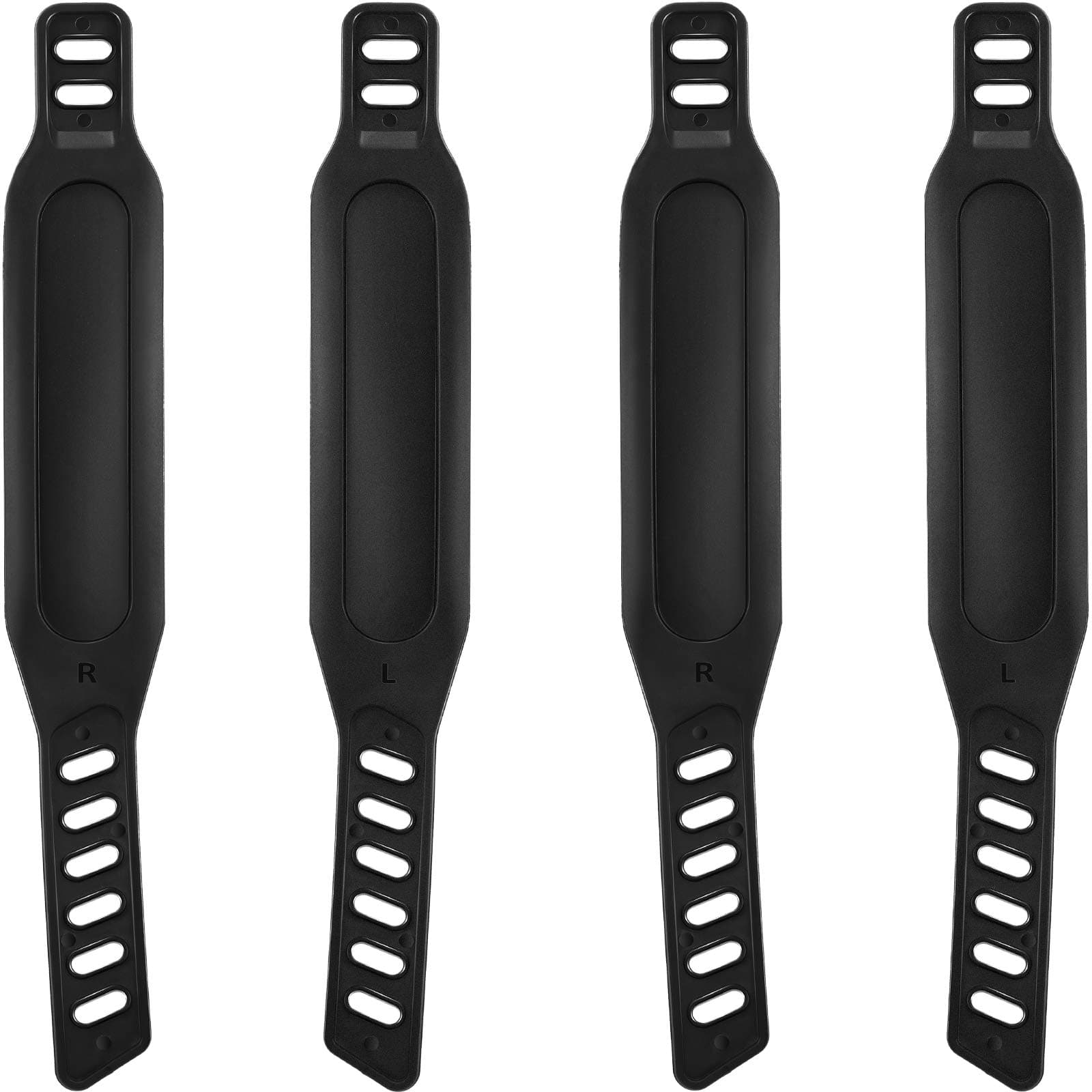 2 Pairs Exercise Bike Pedal Straps Universal Pedal Straps of 1.7 x 12 Inch for Exercise Cycle Home or Gym