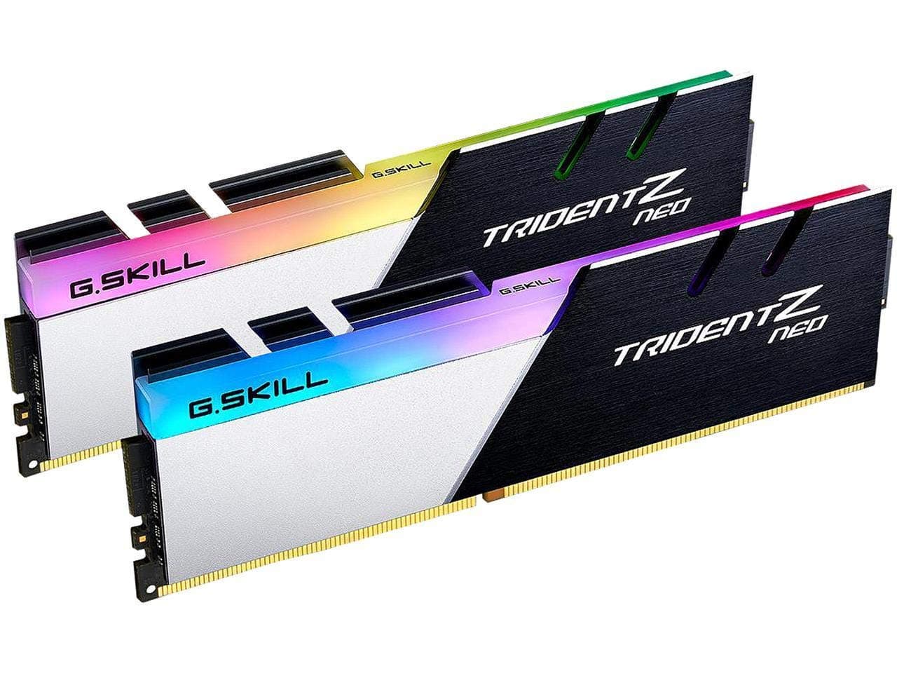 G.Skill Trident Z Neo Series 32GB (2 x 16GB) 288-Pin SDRAM PC4-28800 DDR4 3600MHz CL16-19-19-39 1.35V Desktop Memory Model F4-3600C16D-32GTZNC