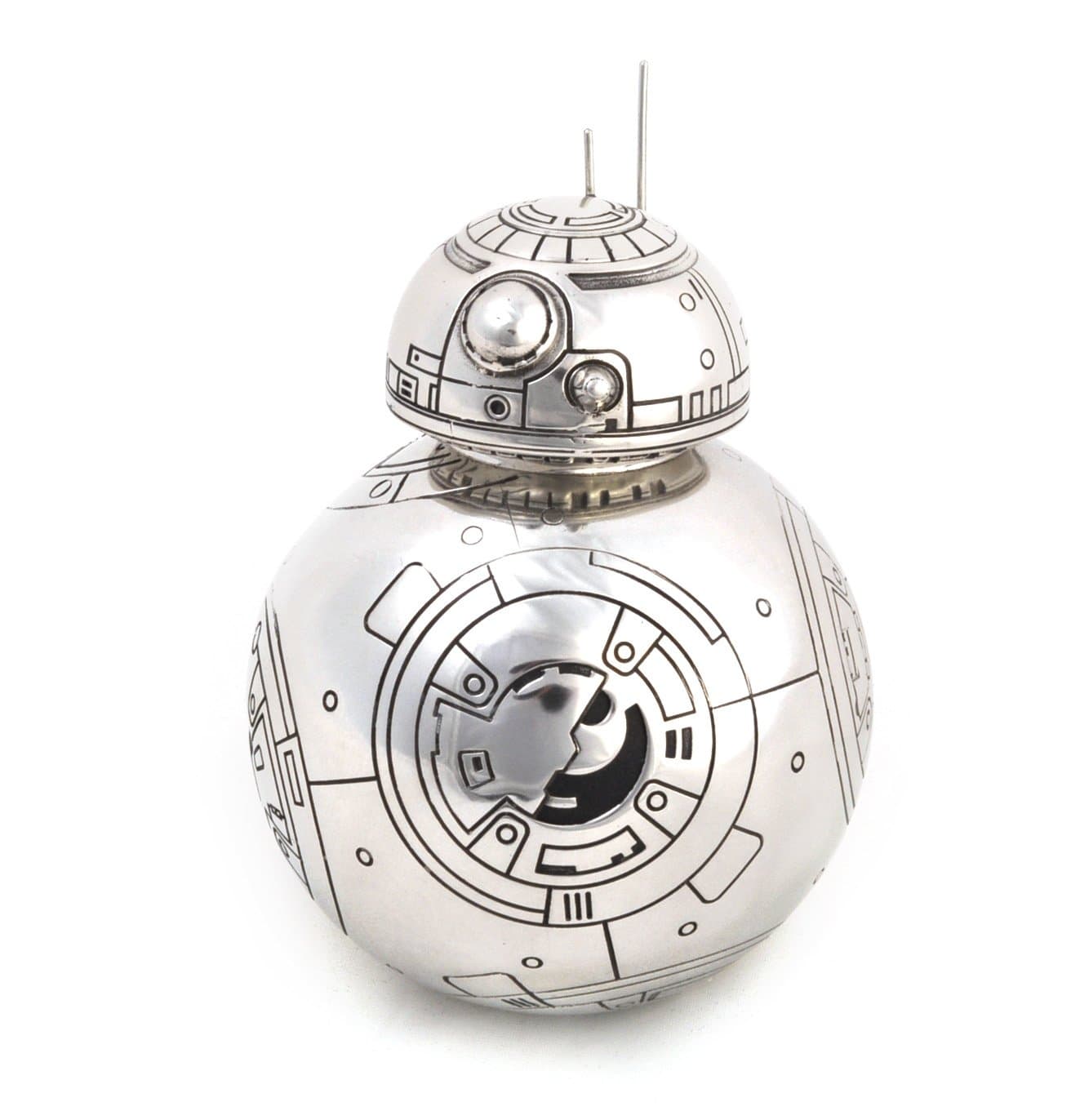 Hand Finished Star Wars Collection Pewter BB8 Container Gift