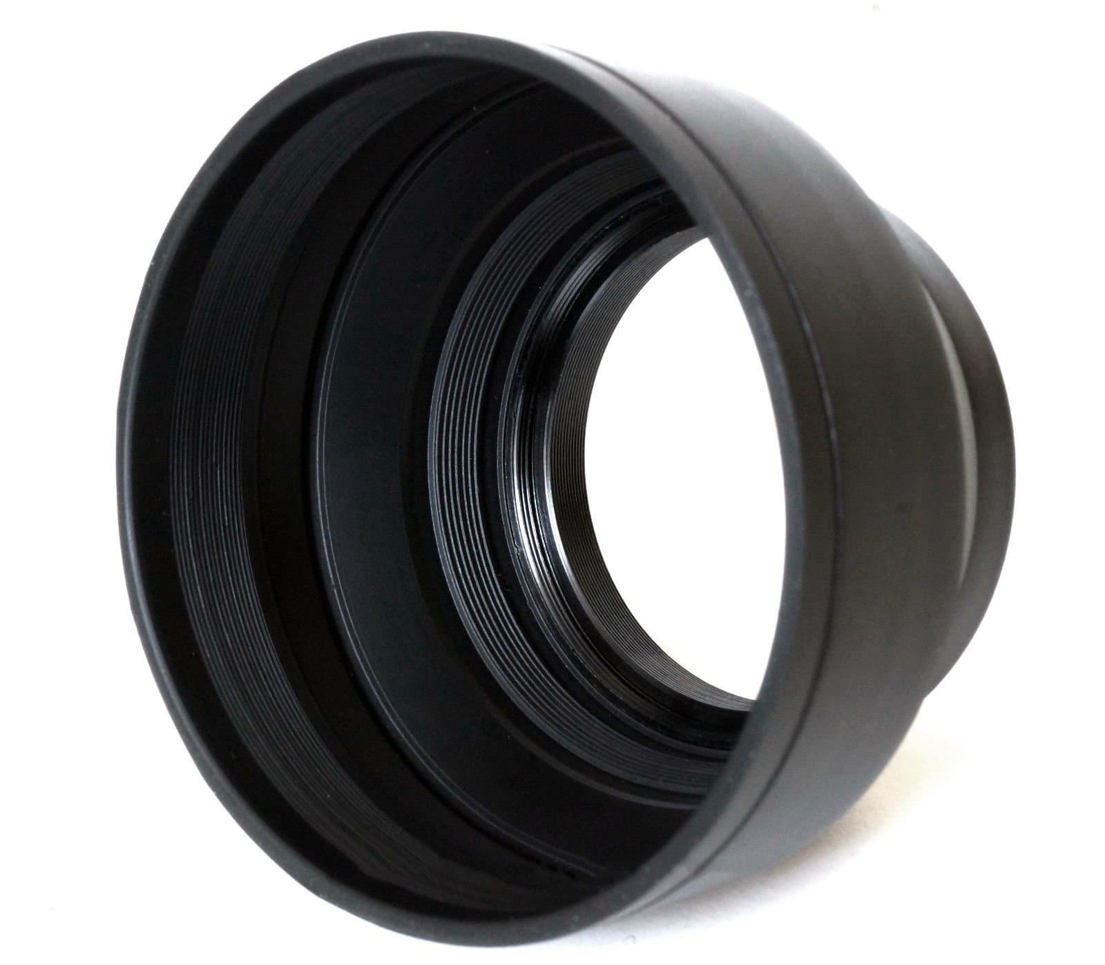 Phot-R 49mm PRO Universal Rubber Multi-Lens Hood