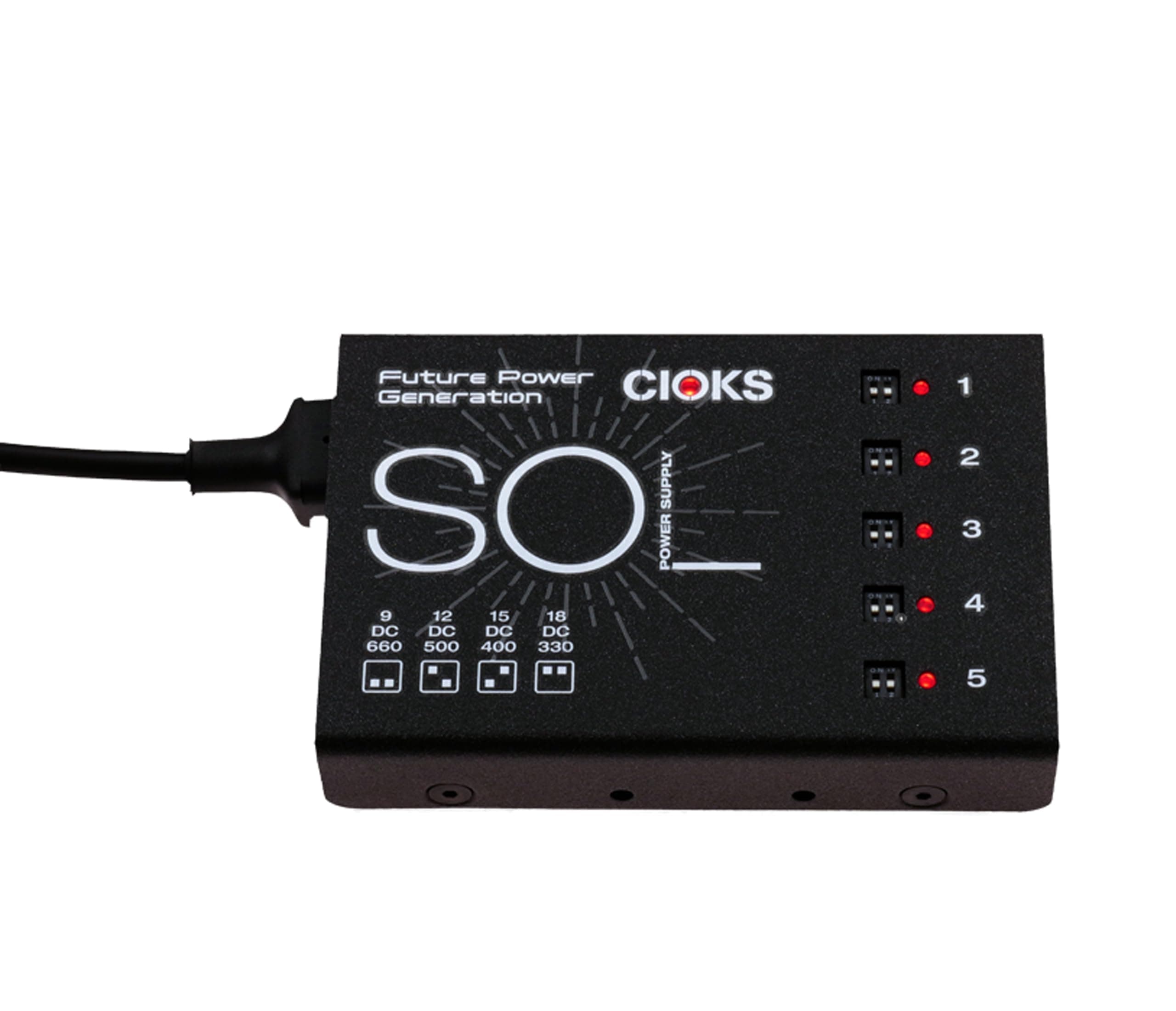 SOL Small and Medium Pedalboard Power Supply