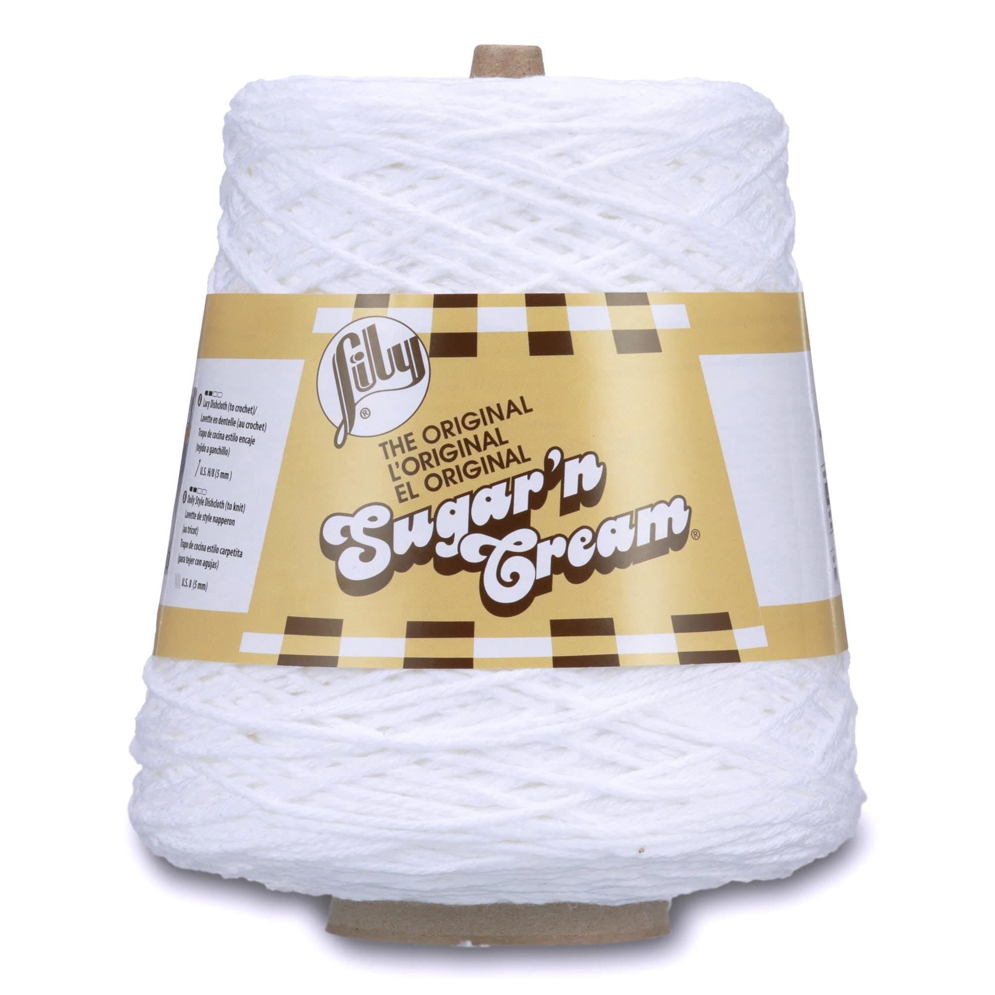 Lily Sugar 'N Cream Cone - 400g- White, 17.78 x 14.22 x 14.22 cm