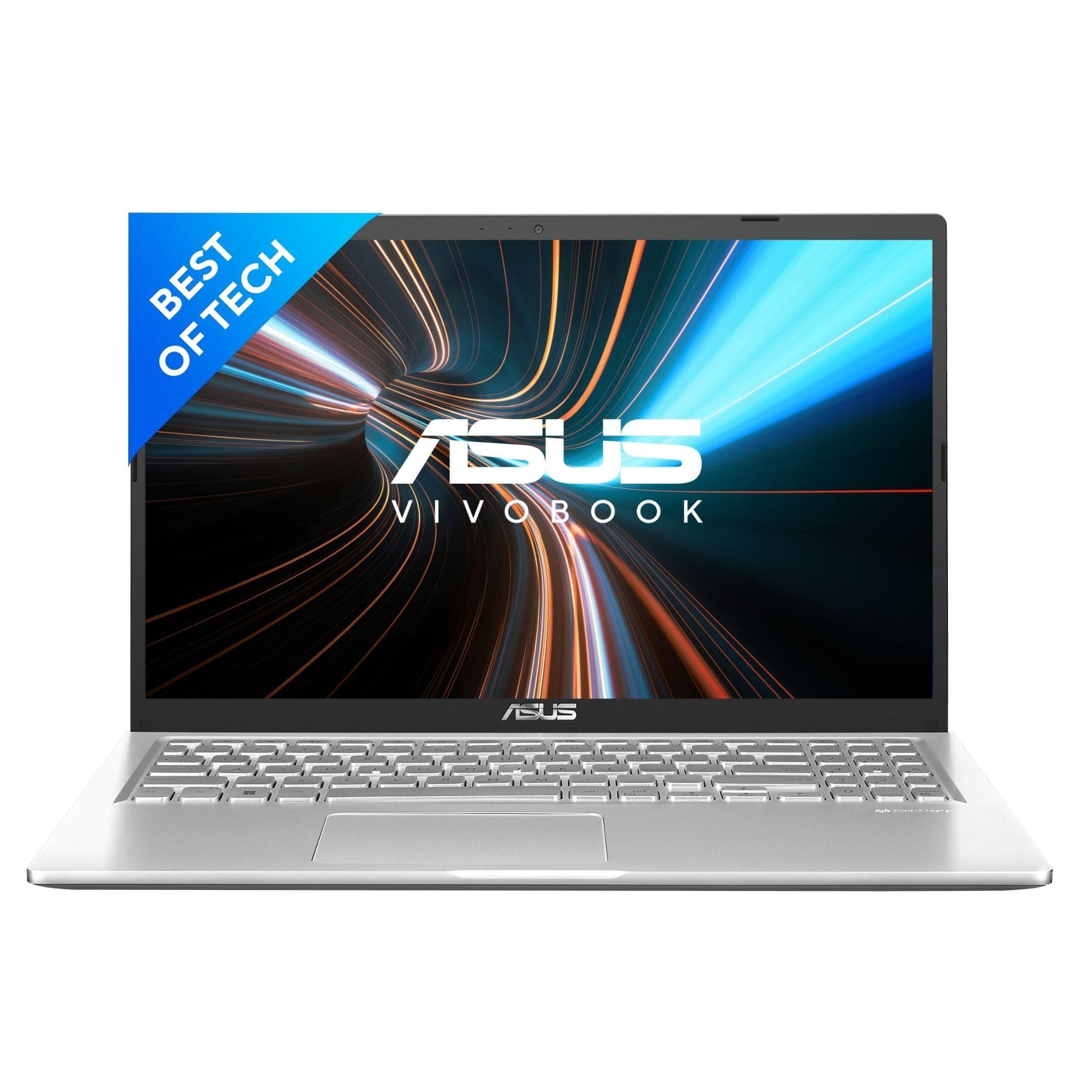 ASUS X515, 15.6" FHD (1920 x 1080) 16:9, 60Hz 200nits, Intel Pentium Gold 7505, Thin & Light Laptop (8GB RAM/512GB SSD/Windows 11/Office Home/37WHr Battery/Transparent Silver/1.80 kg), X1500EA-EJ122WS