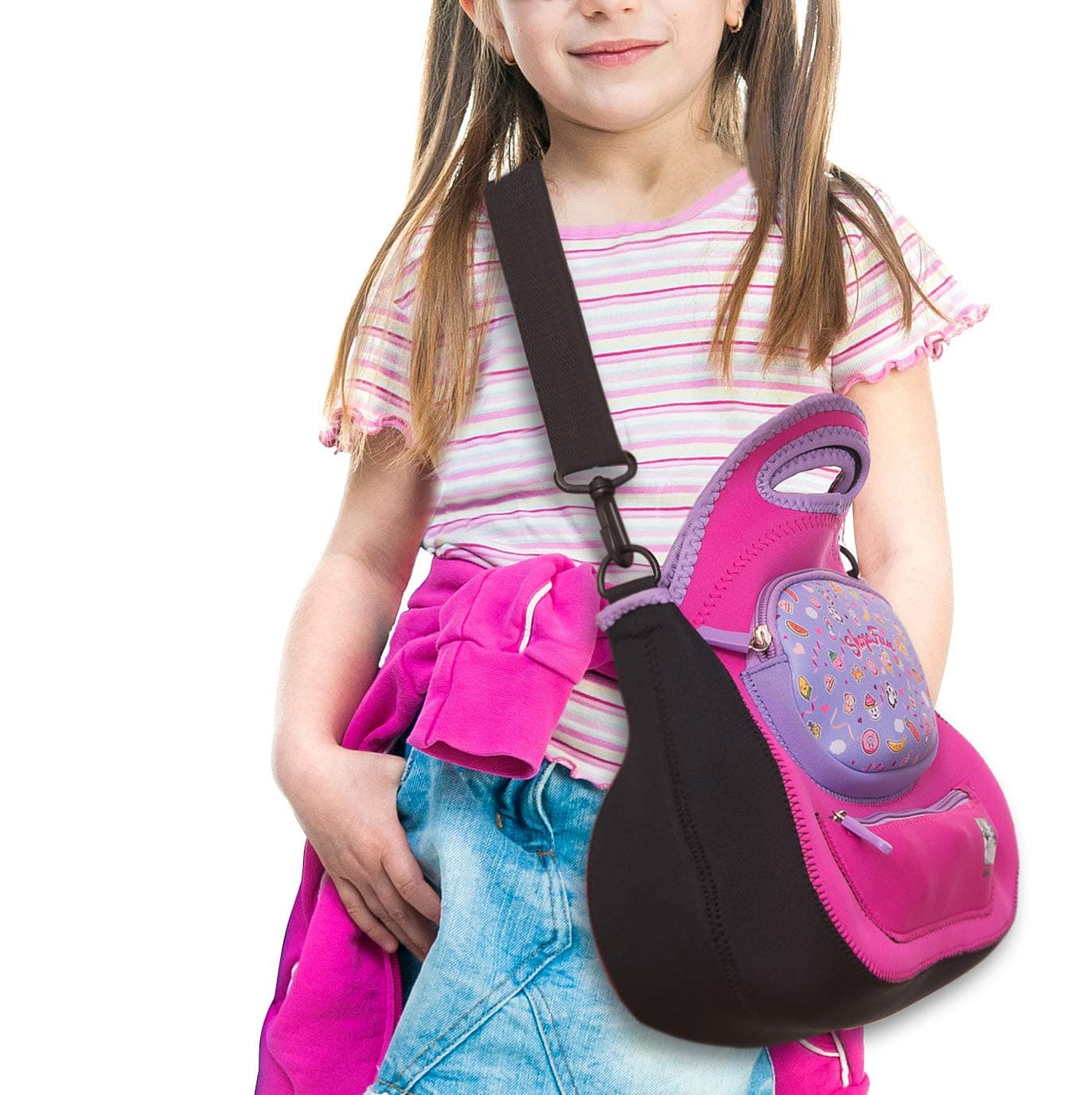 Felix and Wise and ShopaFun Washable Neoprene Tote Bag for Kids