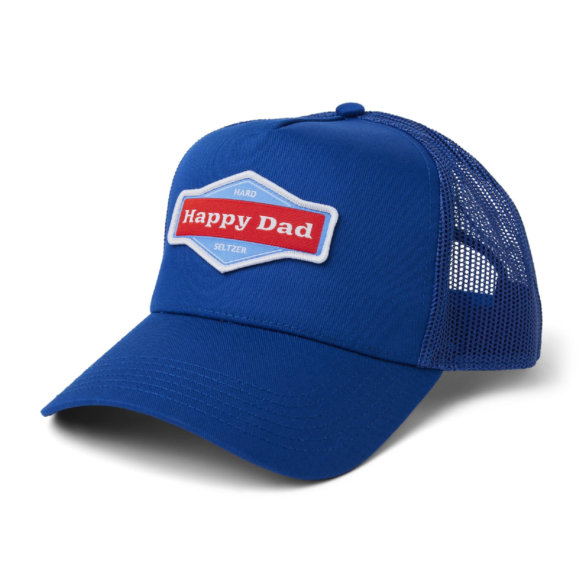 Happy Dad Hats for Men and Women, Available in Trucker Hat, 6 Panel Snapback Hat or Baseball Cap, Holiday & Birthday Gifts