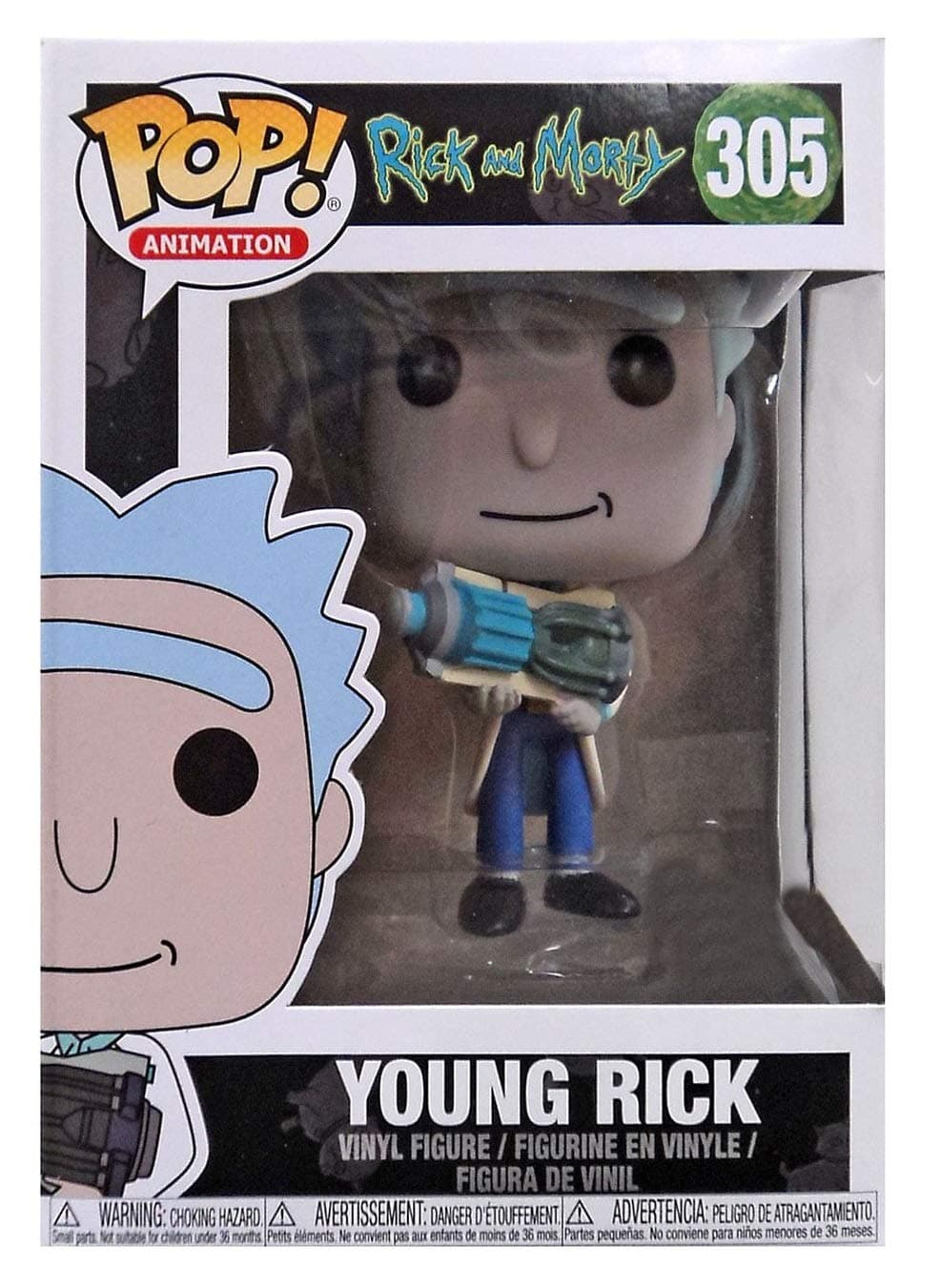 POP! Funko Young Rick Hot Topic Exclusive #305 Rick and Morty