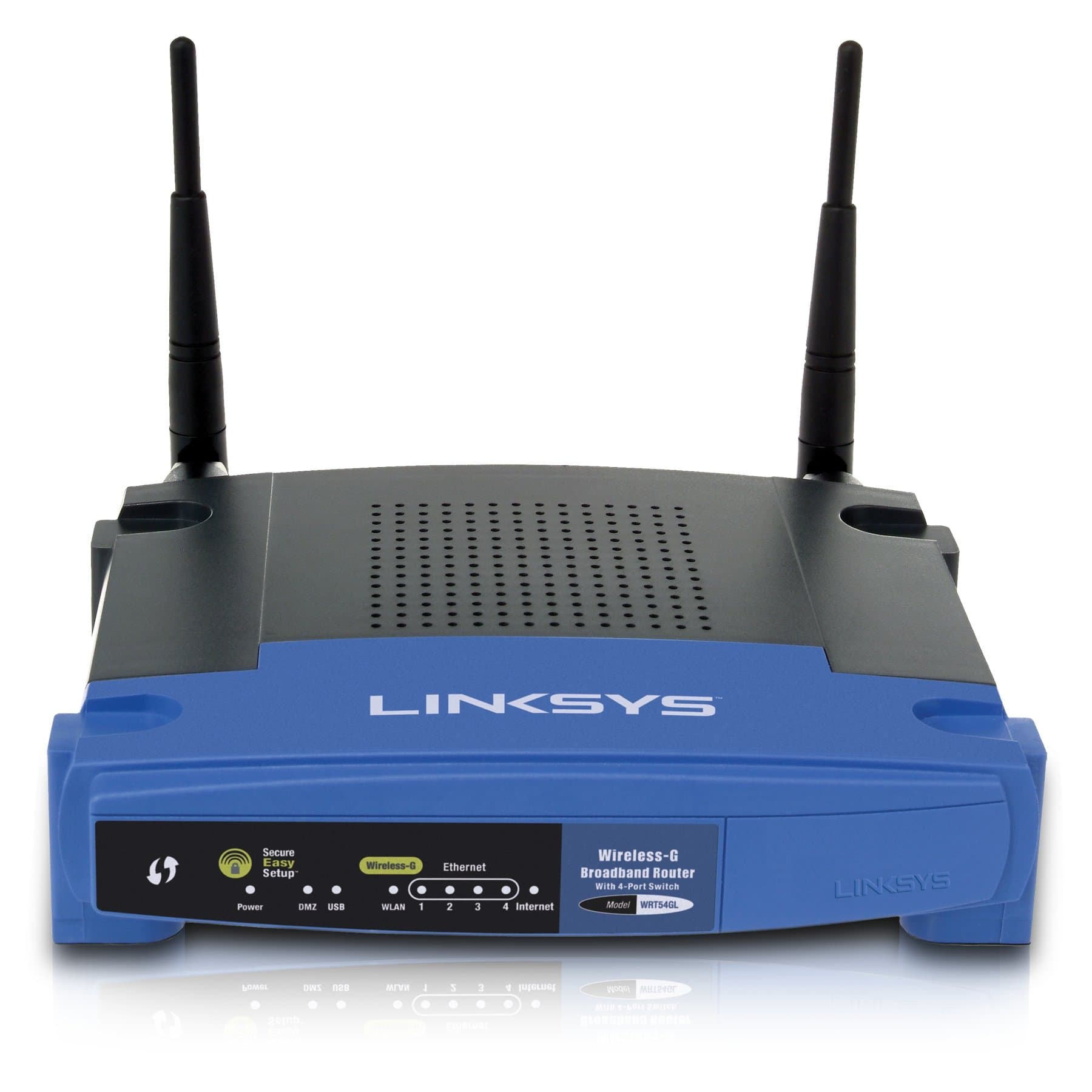 Linksys WRT54GL Wireless-G Broadband Router - (Renewed)