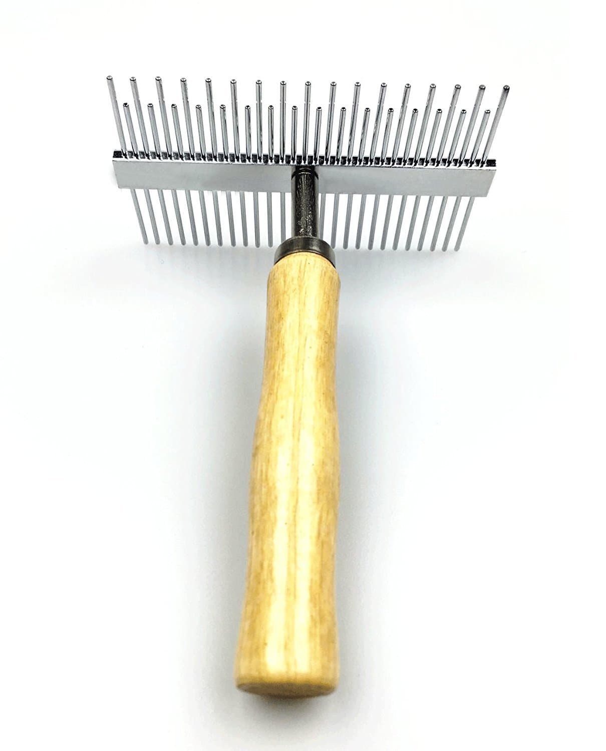 Cydnlive Professional Pet Grooming Undercoat Rake Deshedding Rake Dog Cat Hair Fur Removal for Small, Medium and Large Breeds with Medium and Long Hair Coats