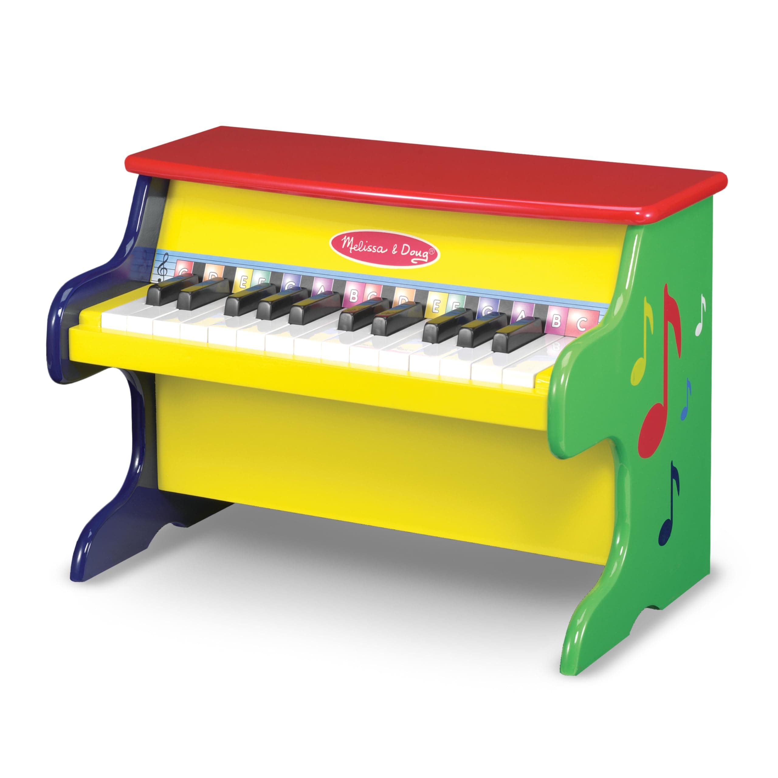 Learn-to-Play Piano with 25 Keys and Color-Coded Songbook Toy Piano Kids, Toddler Toys for Ages 3+