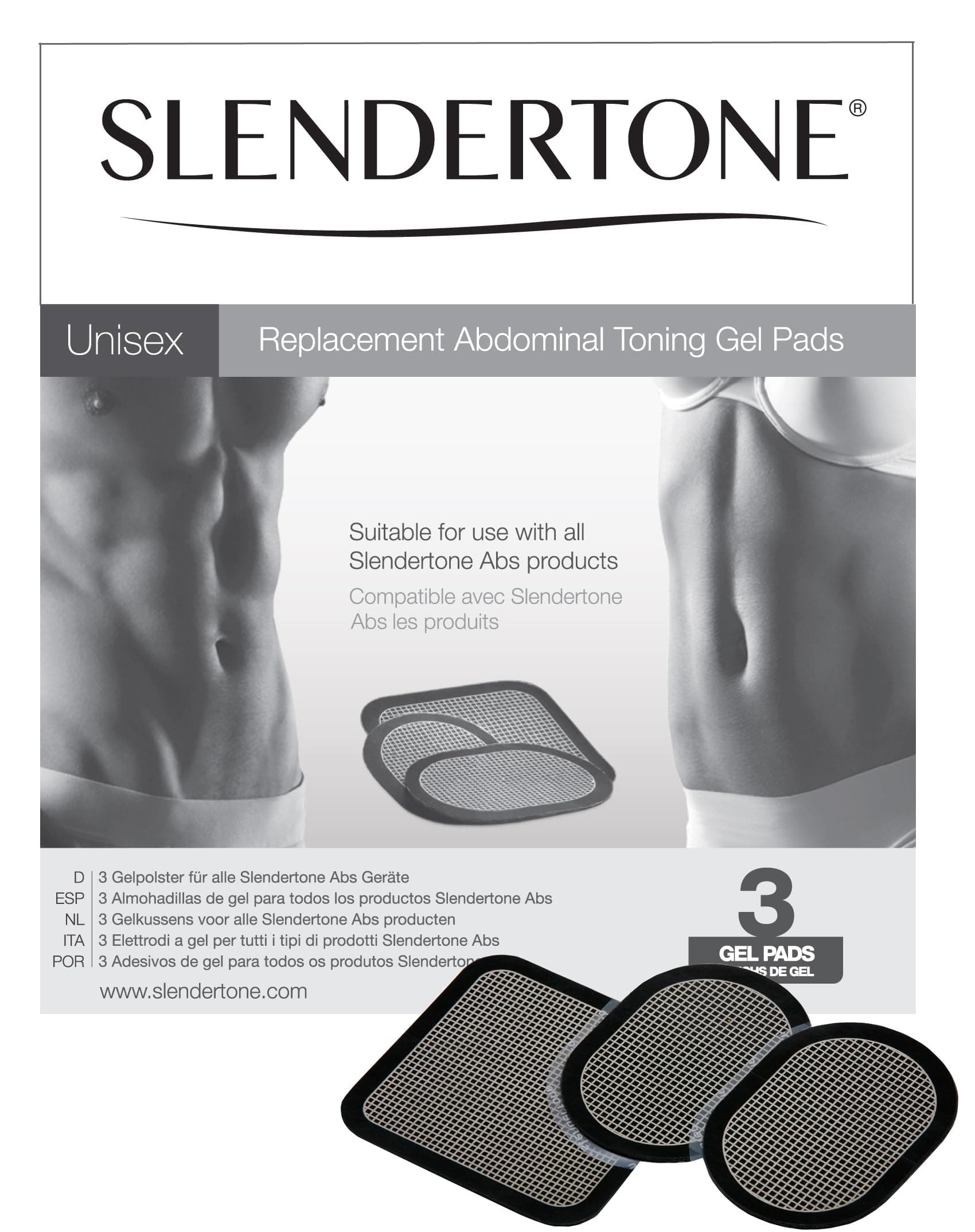 Slendertone Abs Gel Pads (1 Set) (0706-9607)