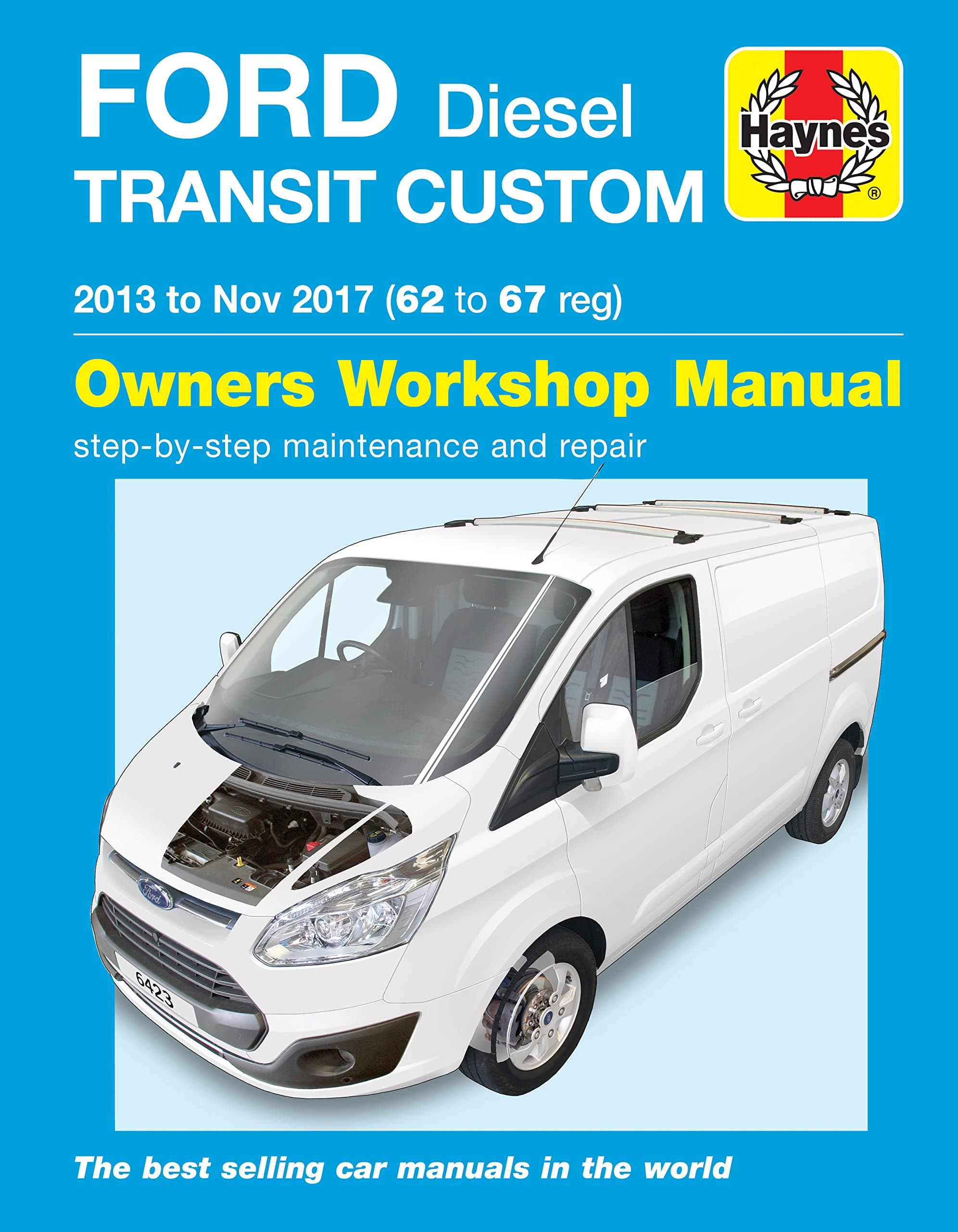 Haynes Ford Transit Custom Diesel (13 - Nov 17) 62-67 Repair Manual (Paperback)
