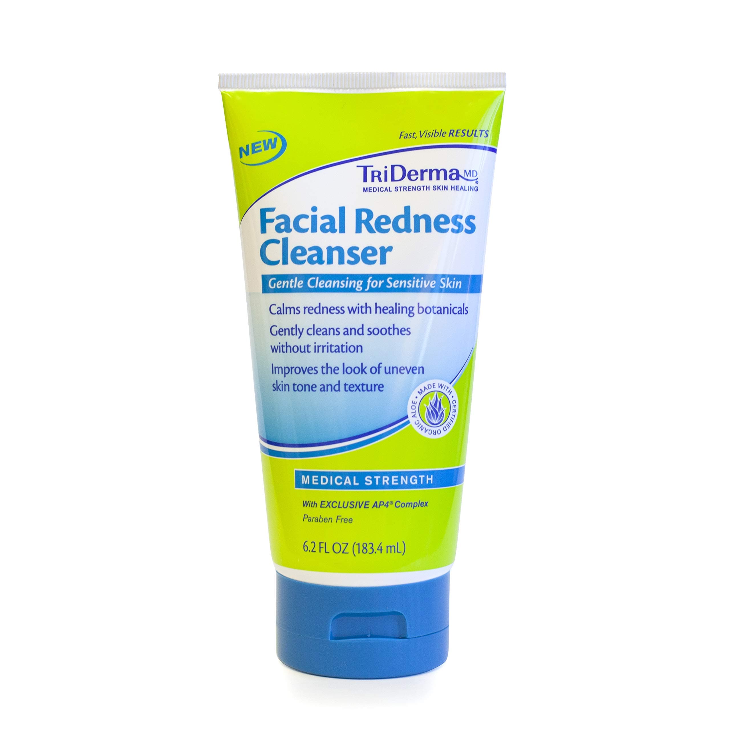 TriDerma Facial Redness CleanserTM Gentle Cleansing for Sensitive Skin
