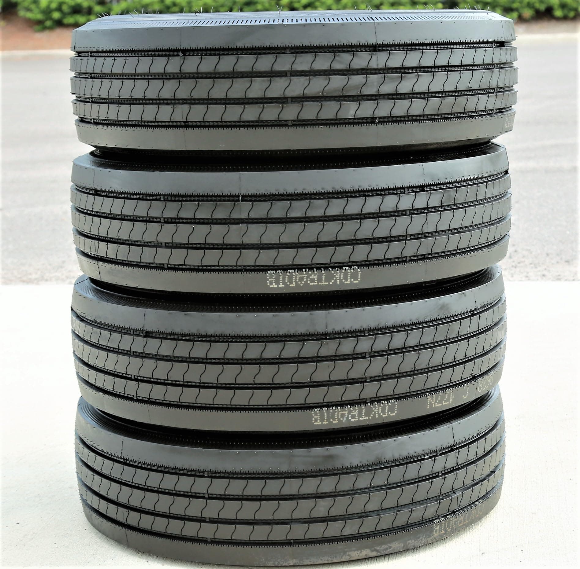 Set of 4 (FOUR) Transeagle ST Radial Premium Trailer Radial Tires-ST225/75R15 225/75/15 225/75-15 121/117M Load Range F LRF 12-Ply BSW Black Side Wall
