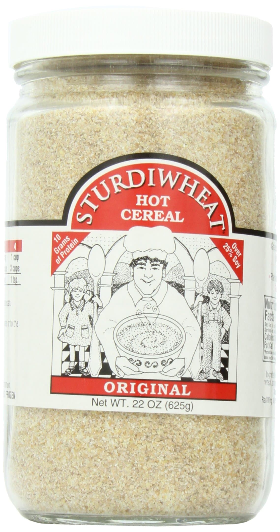 Sturdiwheat All Natural Hot Cereal, Original, 22 Ounce (Pack of 4)