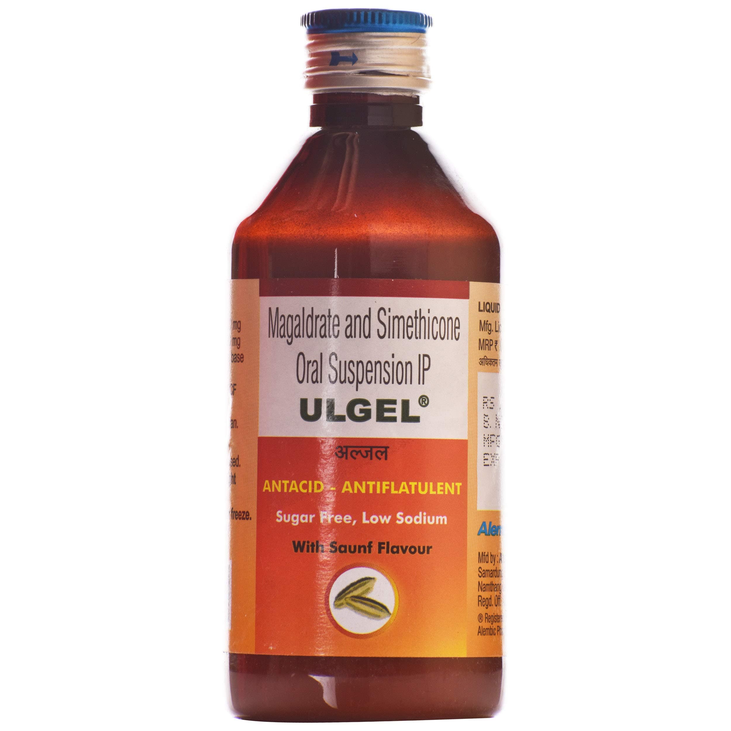 Ulgel - Bottle of 170 ml Saunf Flavour Suspension