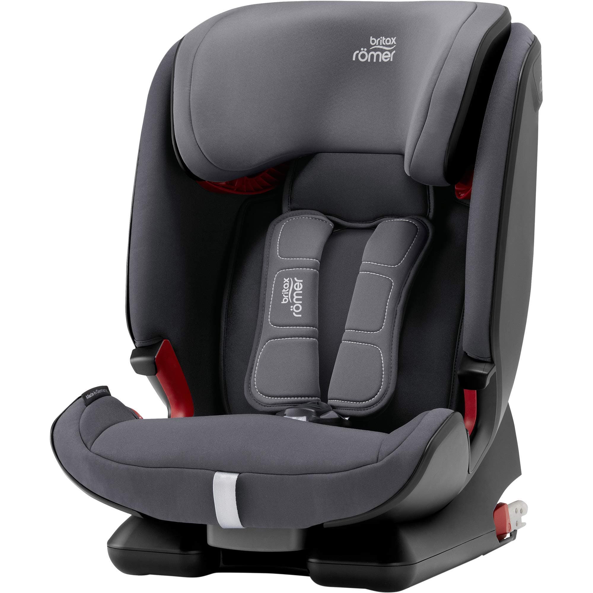 Britax Römer ADVANSAFIX Z-LINE, Child Car Seat Group 1/2/3 (9 - 36 kg), Storm Grey- Amazon Exclusive