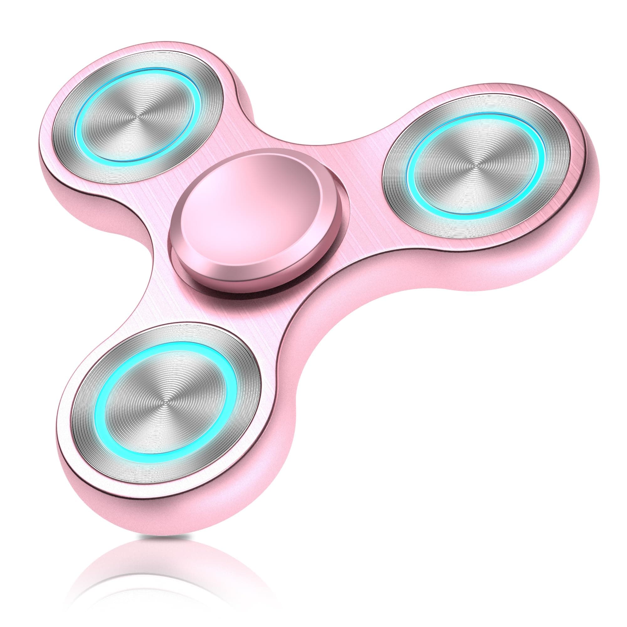 Fidget Spinners Toy, Metal Stainless Steel Bearing High Speed 4-8 Min Spins, EDC ADHD Stress Anxiety Relieves Fidgets Finger Toys, Spinner Toys for Kids and Adults