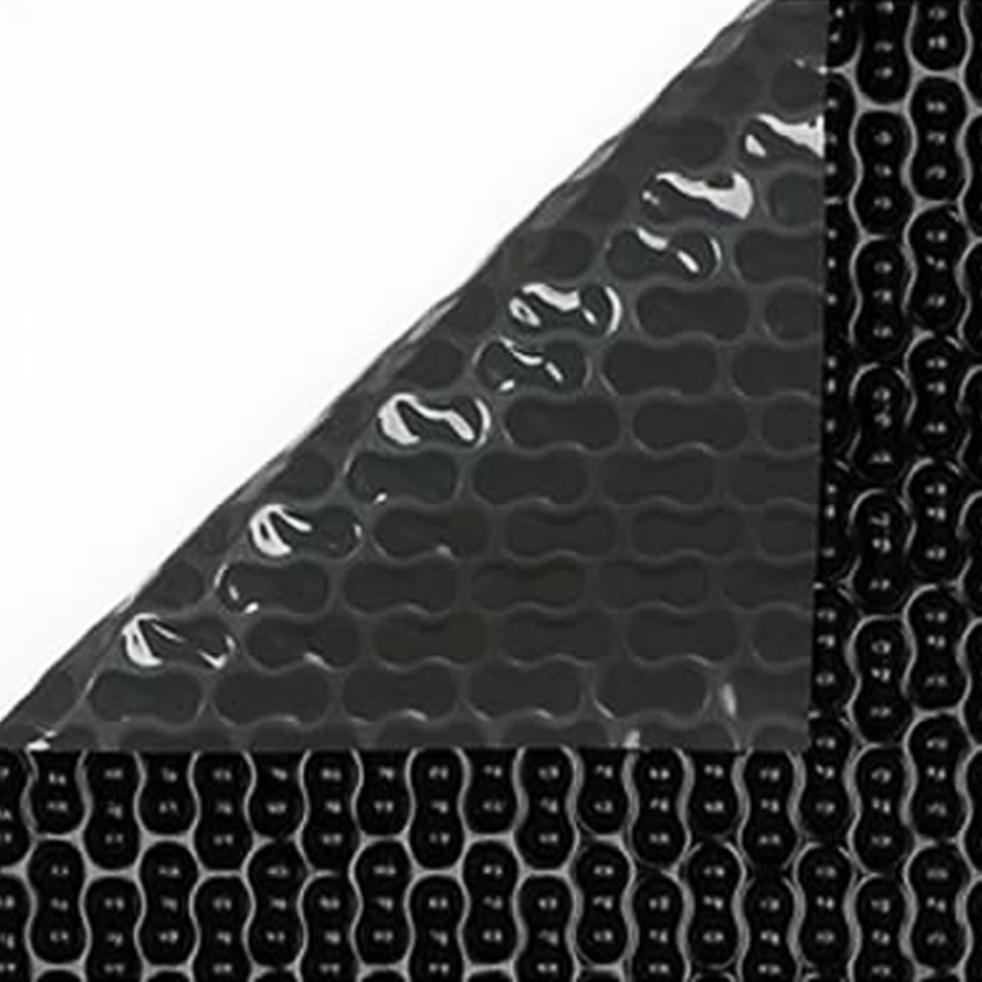 16ft x 10ft Geo-Bubble Black 400 Micron Swimming Pool Cover Solar Heat Retention British Made