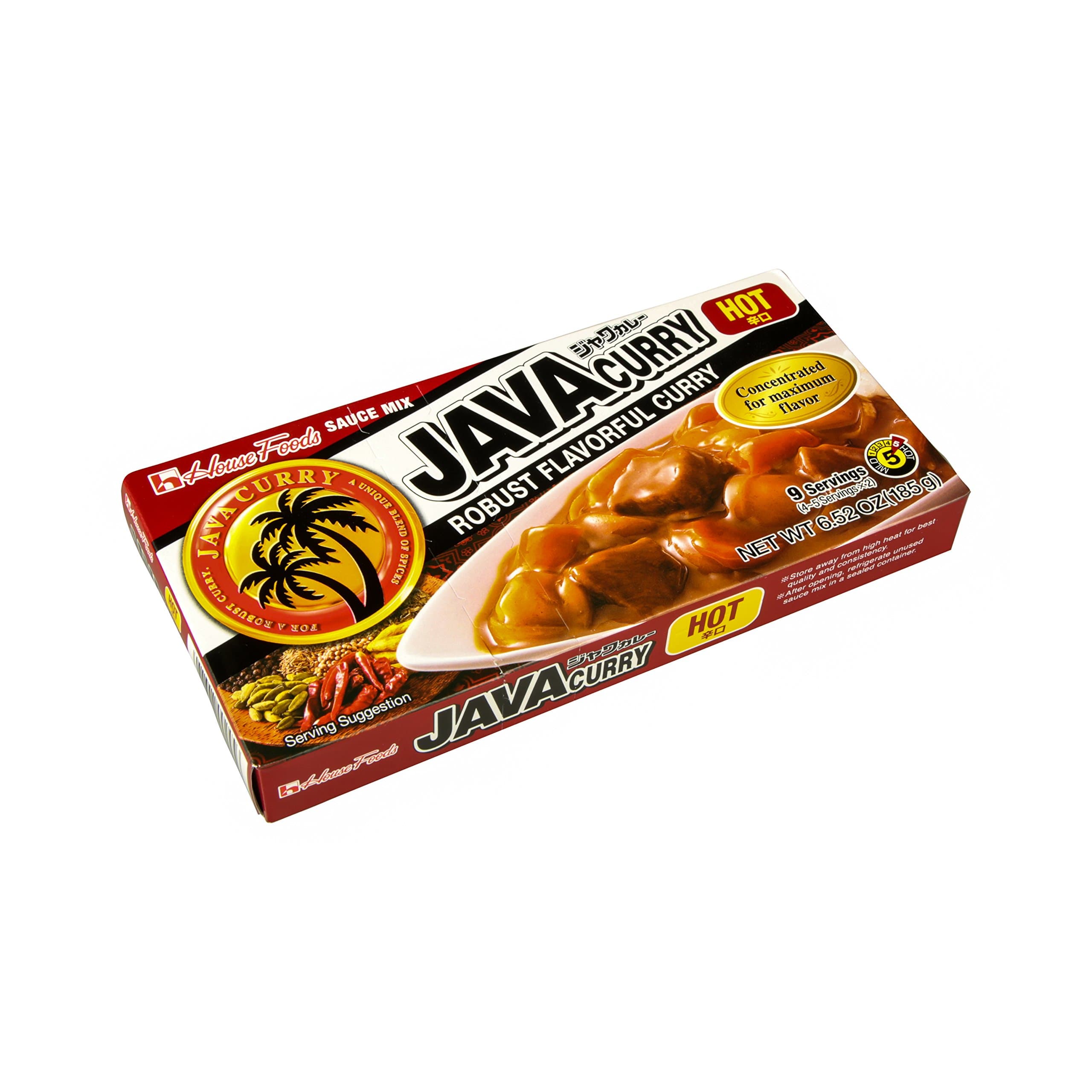 Java Curry Hot 7.8 oz