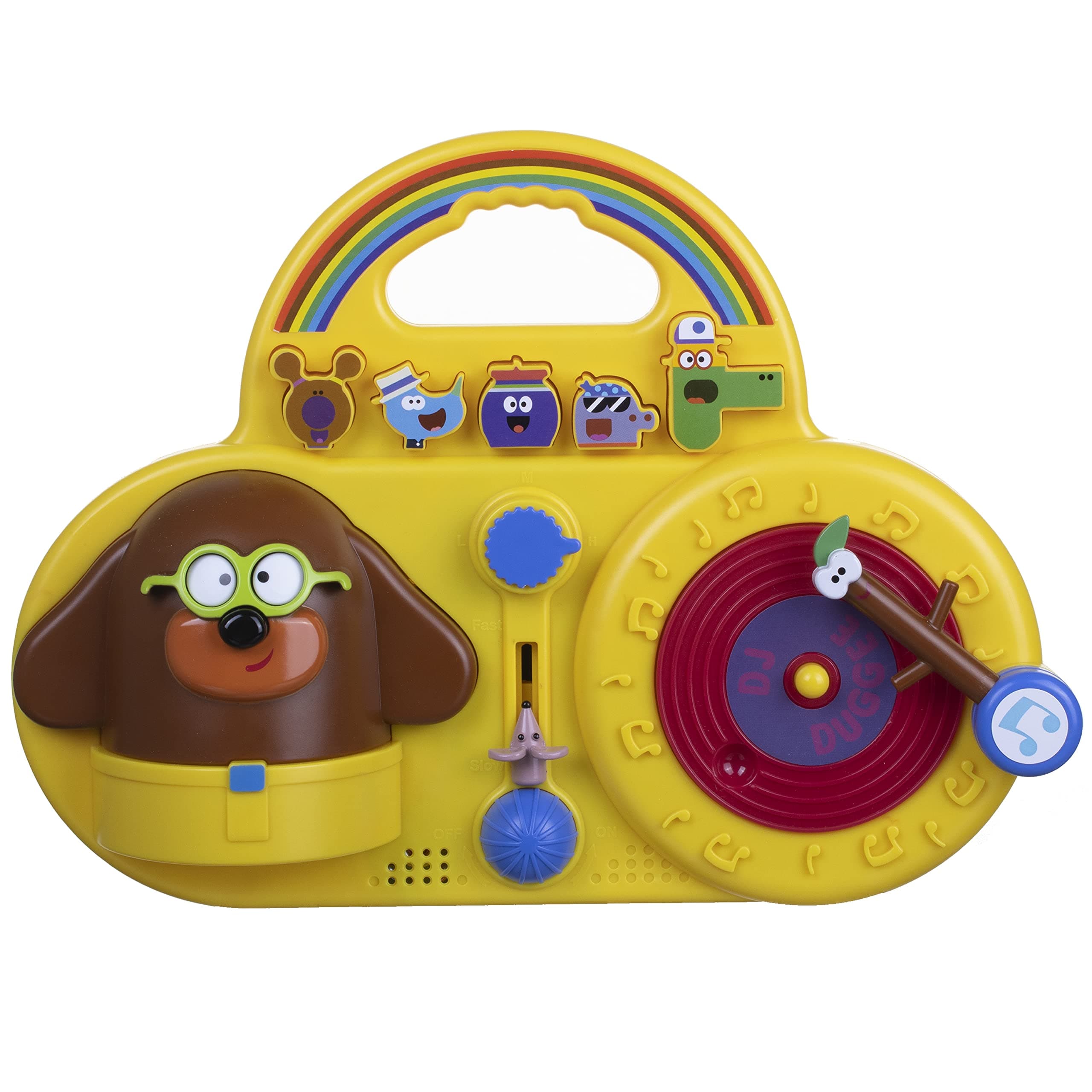 Hey Duggee 539 2150 Spin and Groove with DJ Duggee, Multicolor, 30 x 7.3 x 22 cm