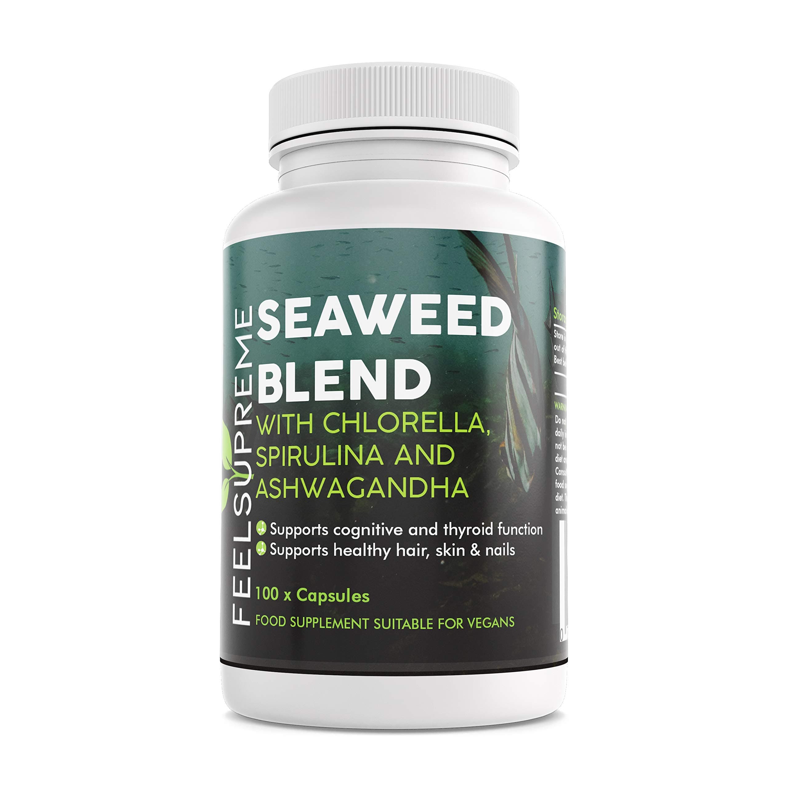 Seaweed Blend with Chlorella, Spirulina and Ashwagandha