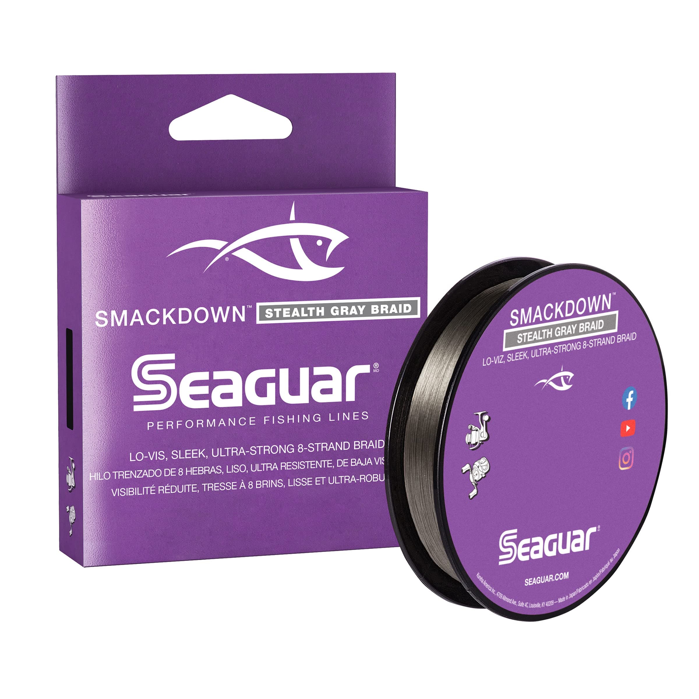 Seaguar Smackdown Low Visibility Braided Fishing Line