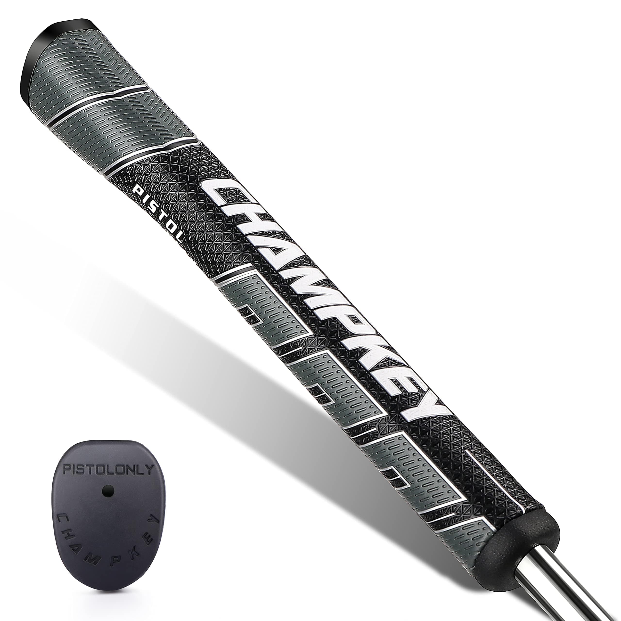 CHAMPKEY Premium Pistol Golf Putter Grip | Lightweight and Comfortable Golf Grips | Advanced Texture Control and High Feedback Golf Putter Grips