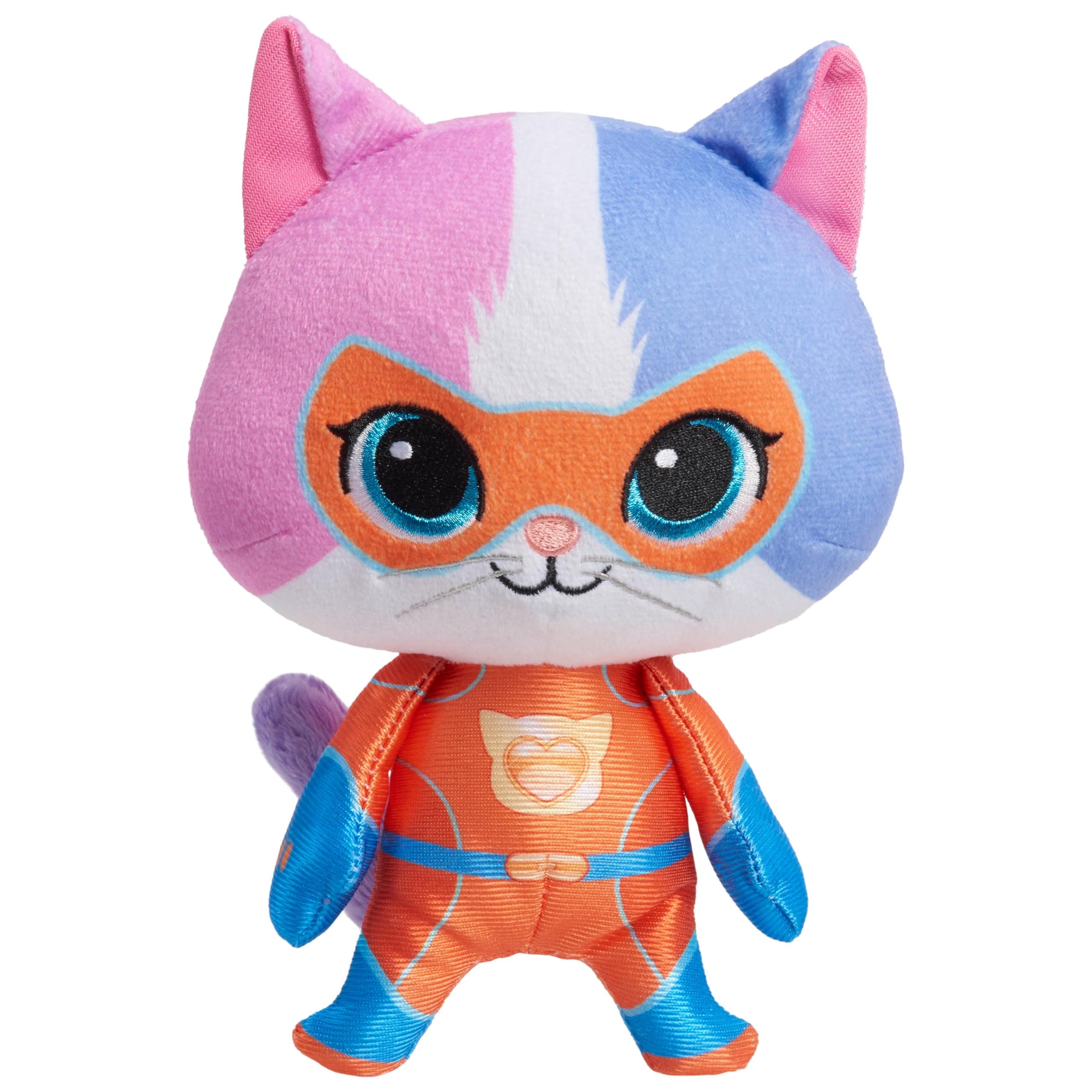 Disney Junior SuperKitties Small Plush Stuffed Animal, Buddy, Kitten, Kids Toys for Ages 2 Up