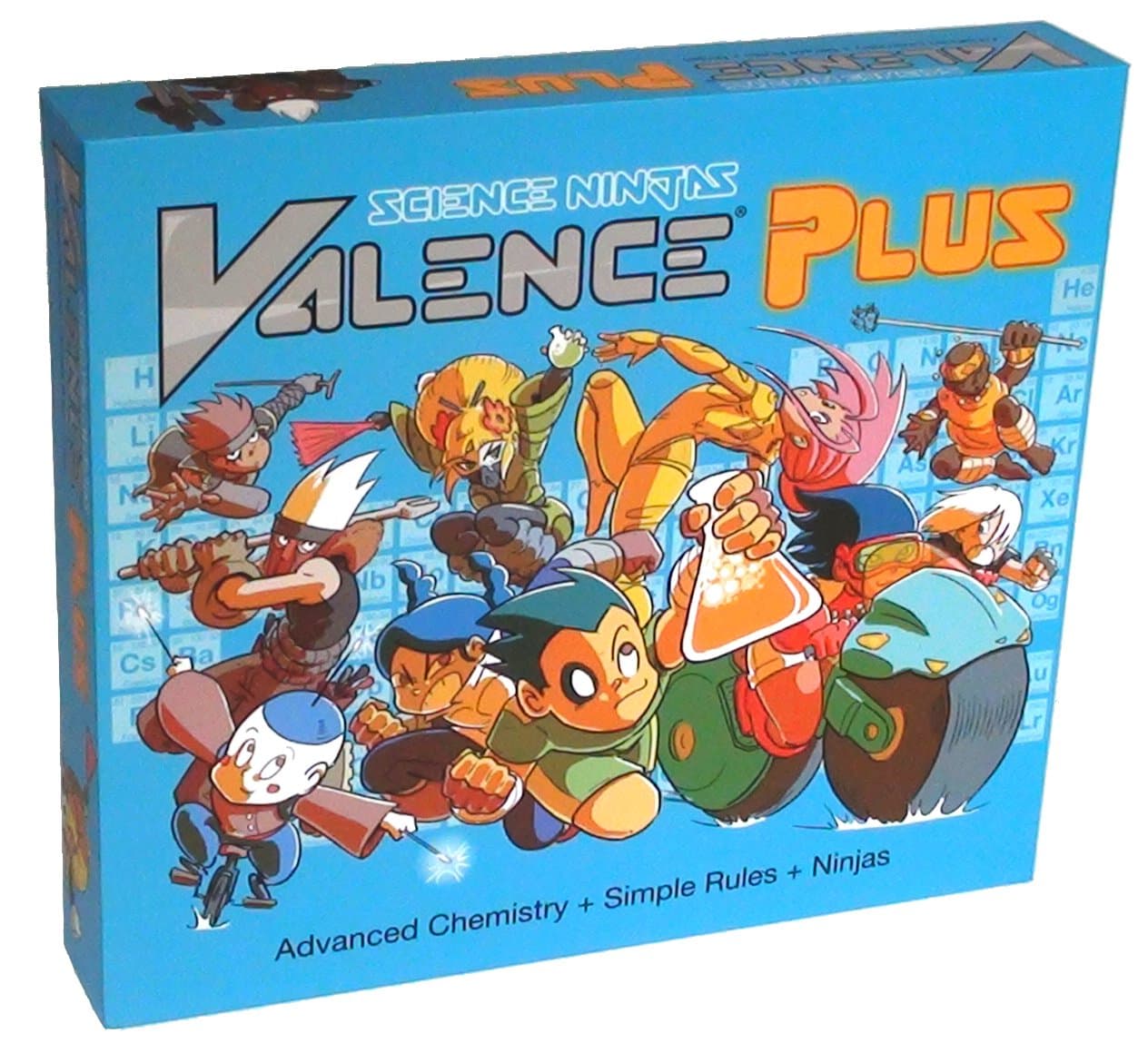 Valence Plus Periodic Table for Kids 12 and up Chemistry Games -Periodic Table of Elements Science Gifts Educational Science Games Molecules Chemistry Gifts Elements Toys Advance Educational Card Game
