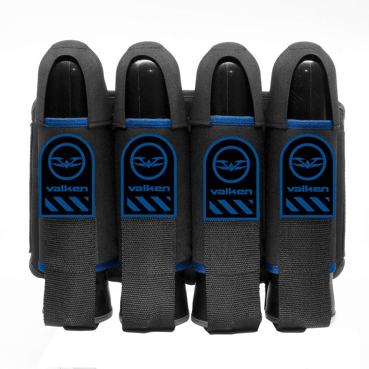 Alpha 4 Pod Paintball Harness Lightweight Adjustable Pod Pack for 100/140 Round Pods, Secure Fit & Quick Reload System