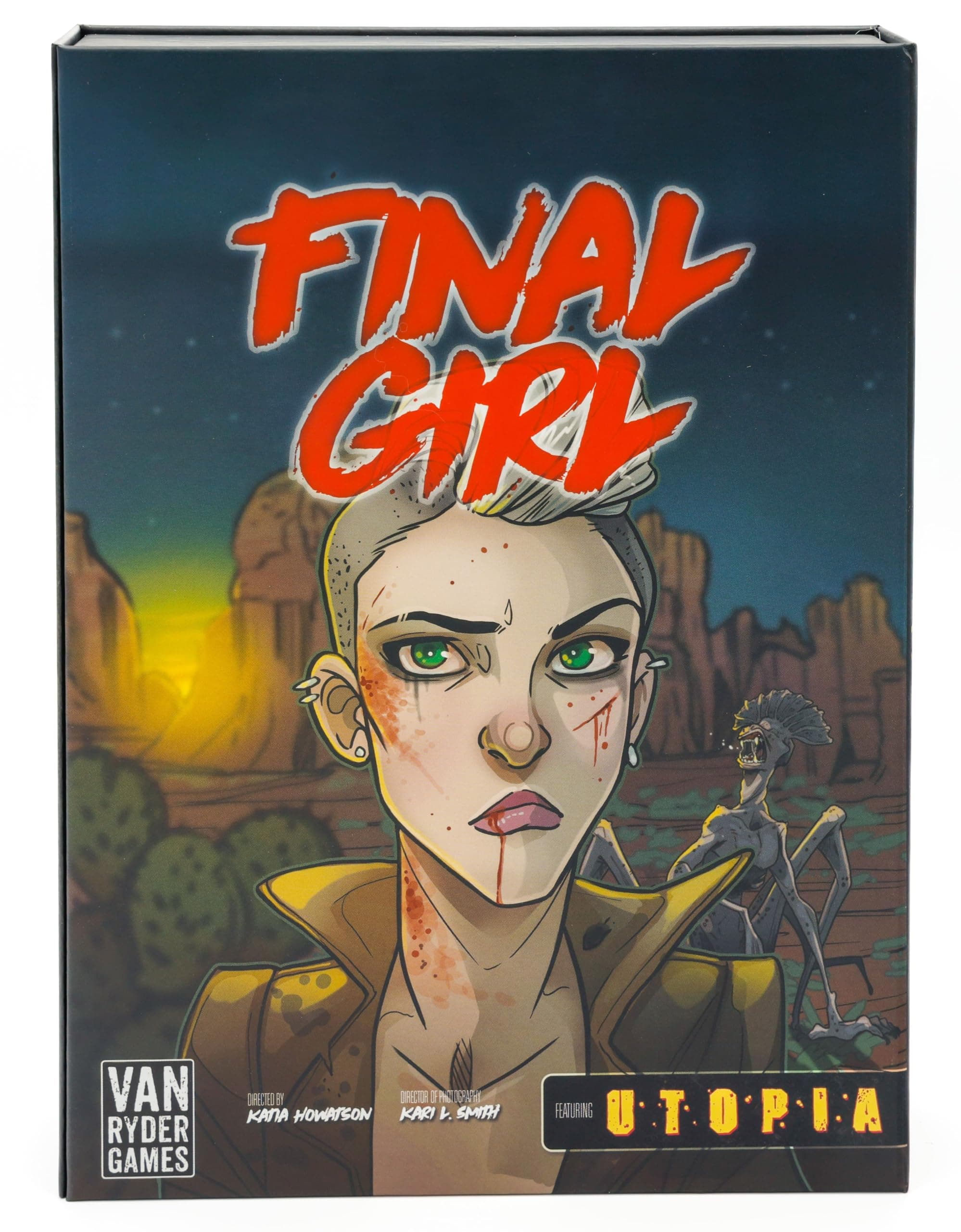 Van Ryder Games - Horror Board Game - Final Girl - Don't Make a Sound - Feature Film Box - Core Box Required - 1 Player - 20-60 Minutes Gameplay - Teens & Adults, Ages 14+ (English Version)