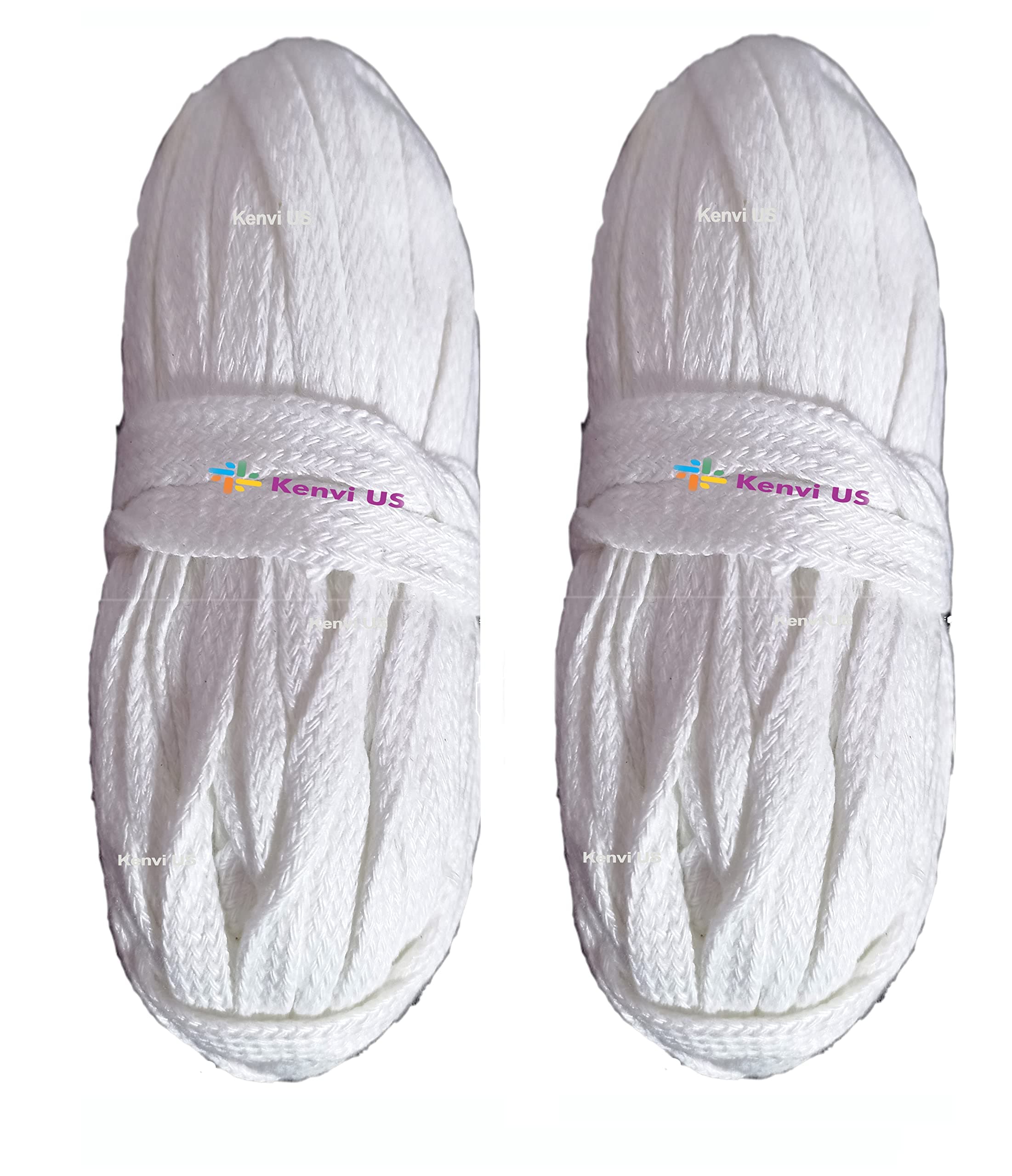 Kenvi US || Nada/Pajama || Dori Strings (Cotton) || 100% Pure Cotton Strings for Ethnic Indian Dresses || Pajama, Lehenga, Petticoat, salwars, Patiala, chudidars || 10 Meter || Pack of 2 || T87