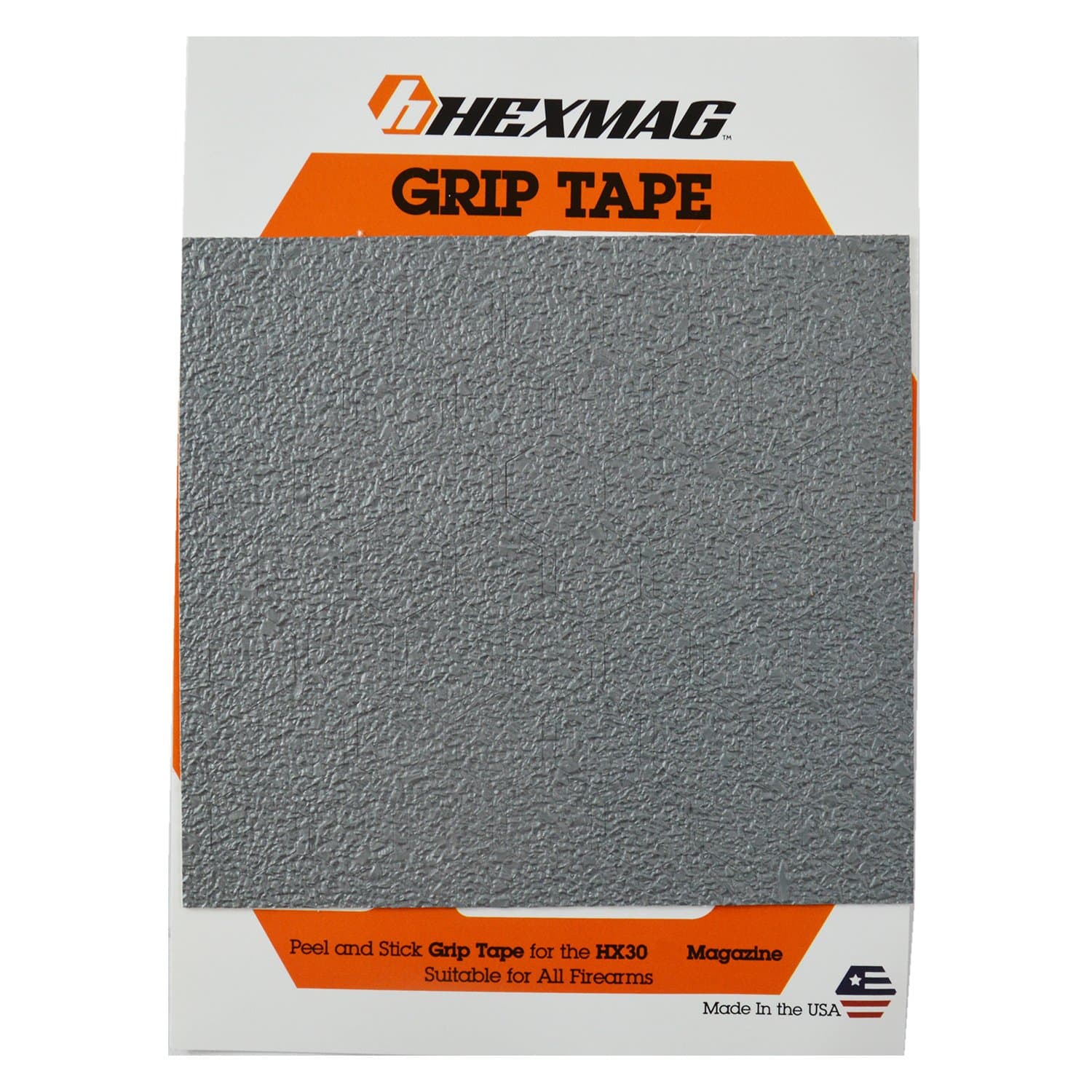Hexmag Tactical Grip Tape 46 Pre Cut Hexagons Textured Stickers Gray