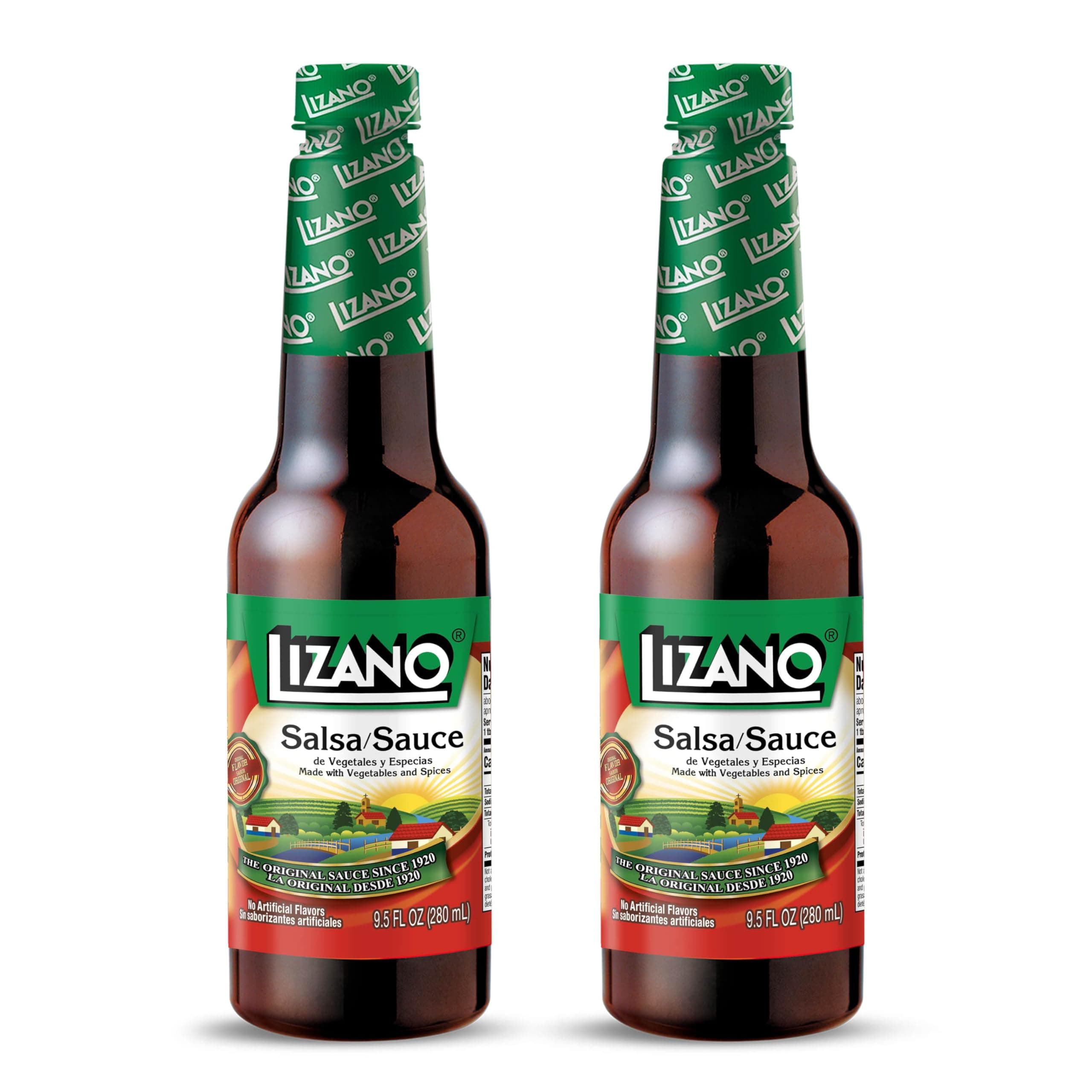 Lizano Salsa Sauce 9.46 fl oz (Pack of 2)