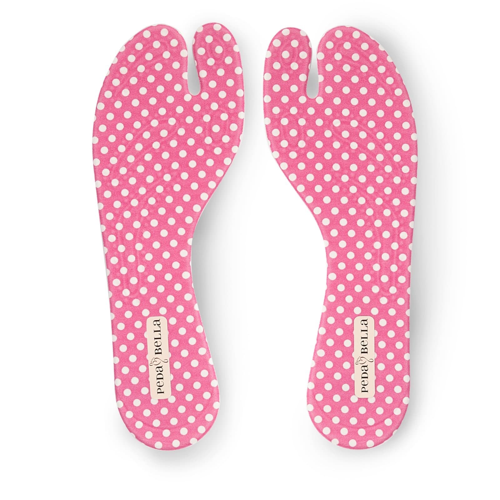 PedaBella Fabric Covered Gel Thong Sandal Insoles - Size Women's 9-12