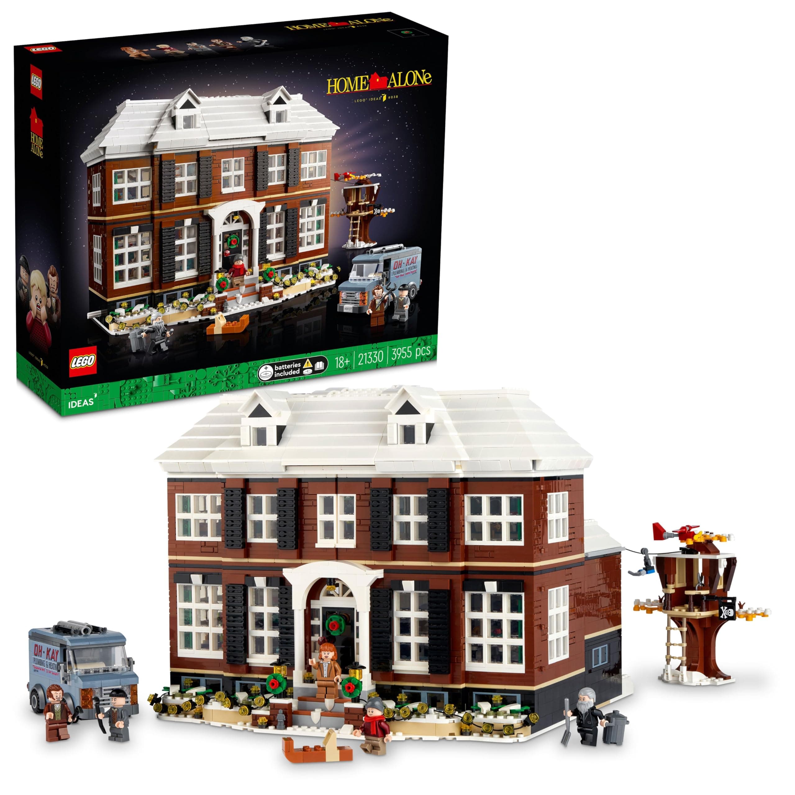 - Ideas Home Alone 21330 Building Kit;Top for Adults