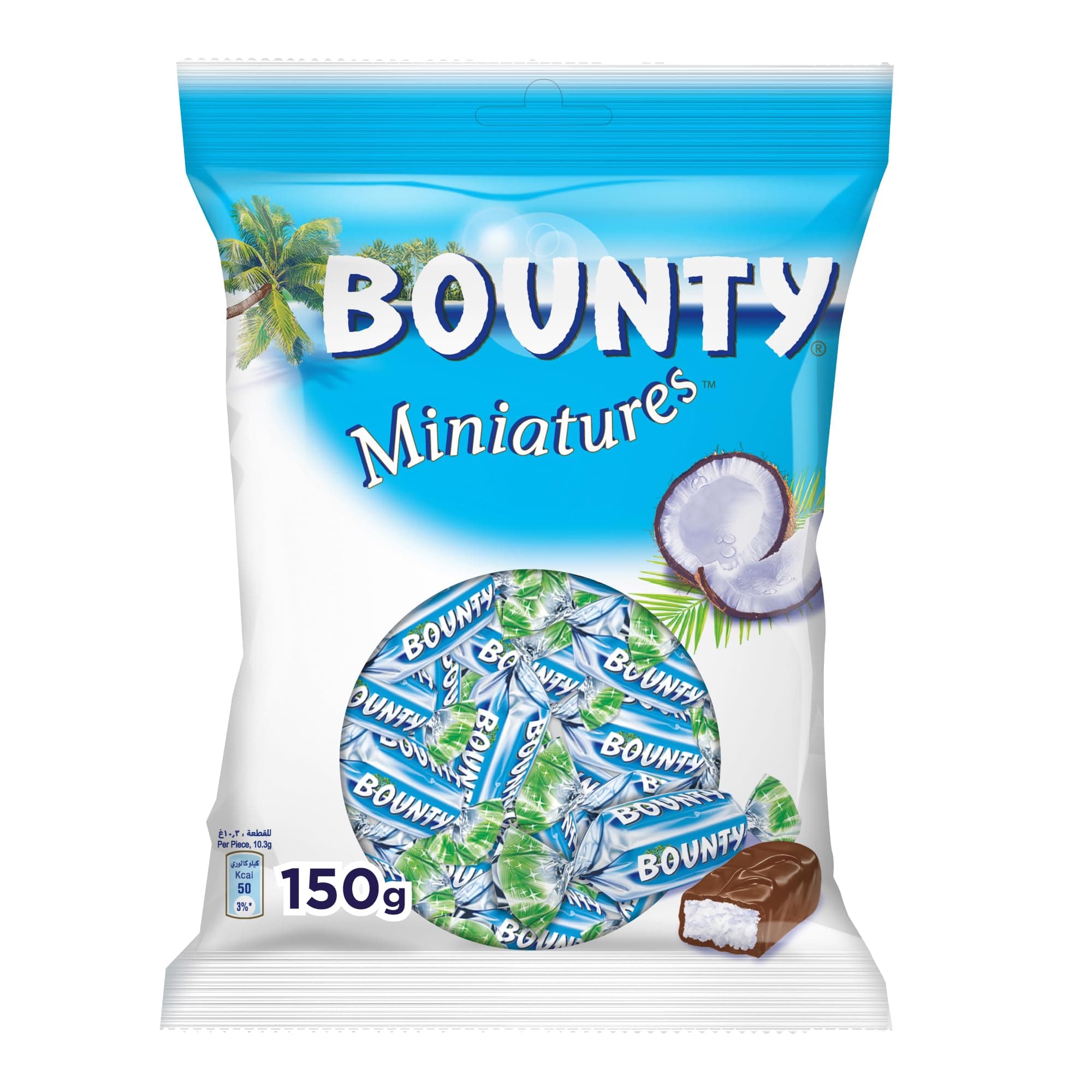 Bounty Miniatures Chocolates 150g