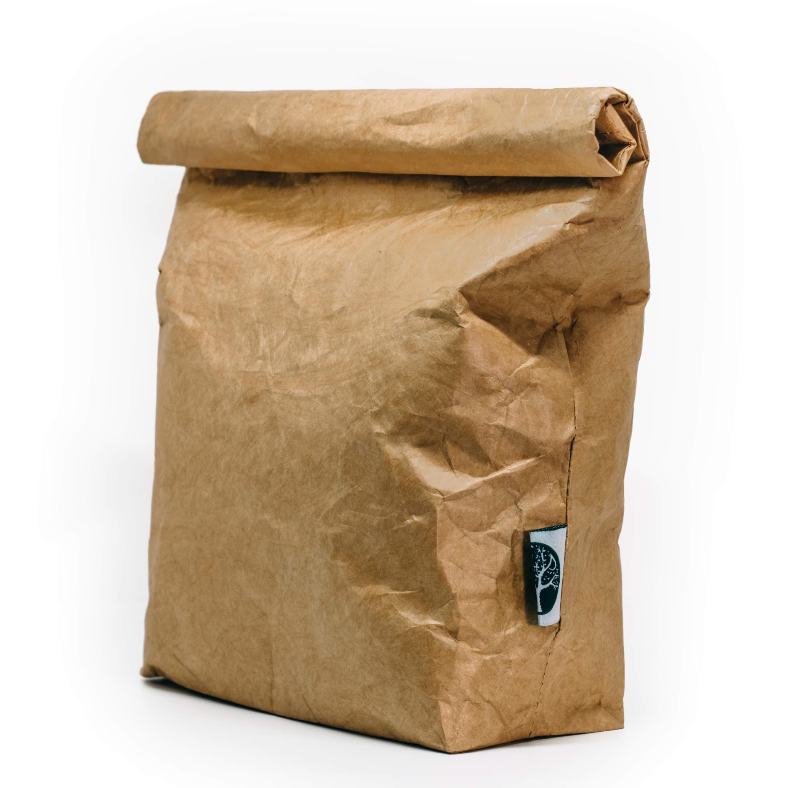 Reusable Classic Brown Insulated Paper Lunch Bag|Eco-Friendly, Washable, Durable, Leakproof|For Men, Women, Boys & Girls|Work, School, Picnic|Freezable|Collapsible Meal Prep (6L)