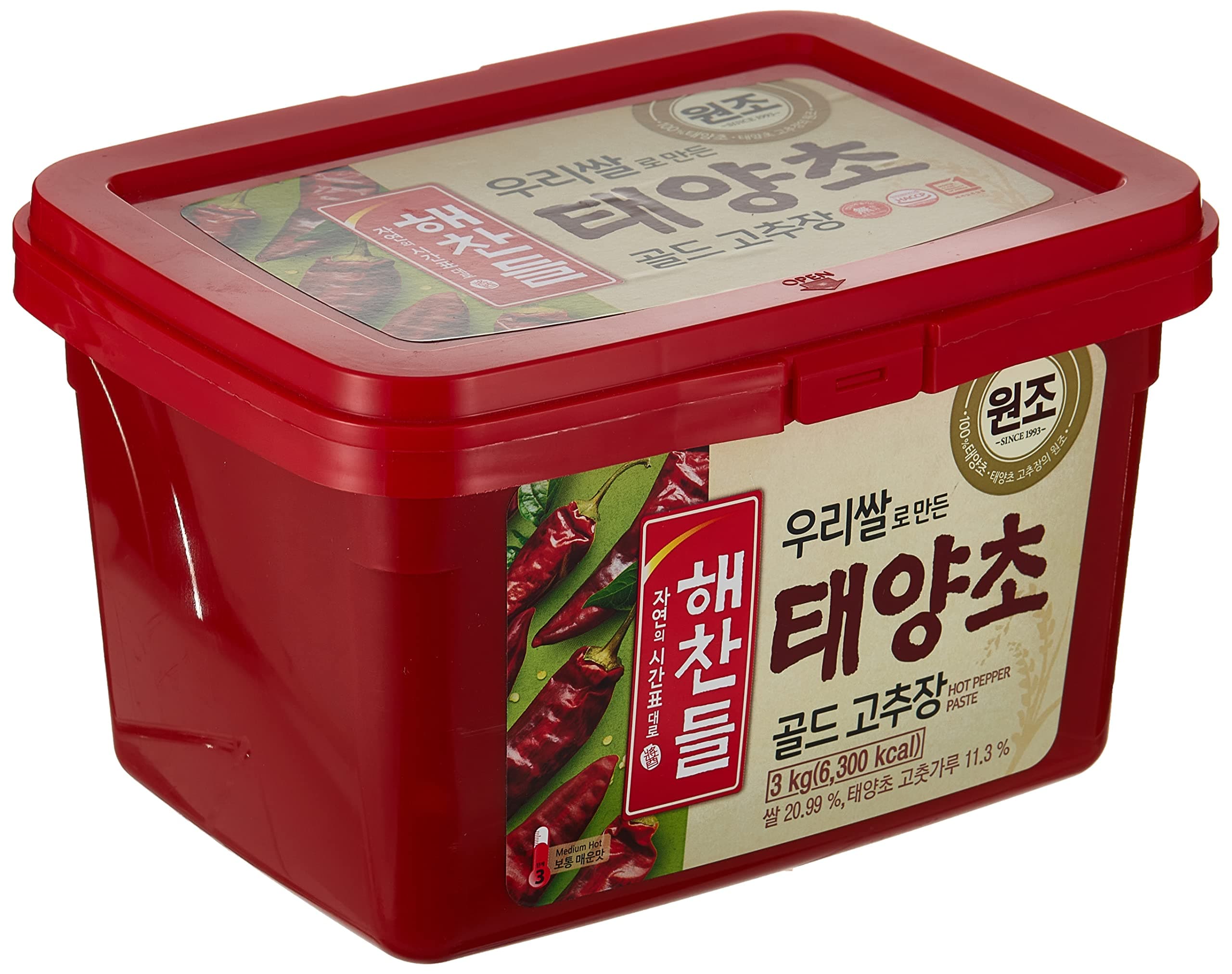 Haechandle Korean Gochujang Hot Pepper Paste - 3kg