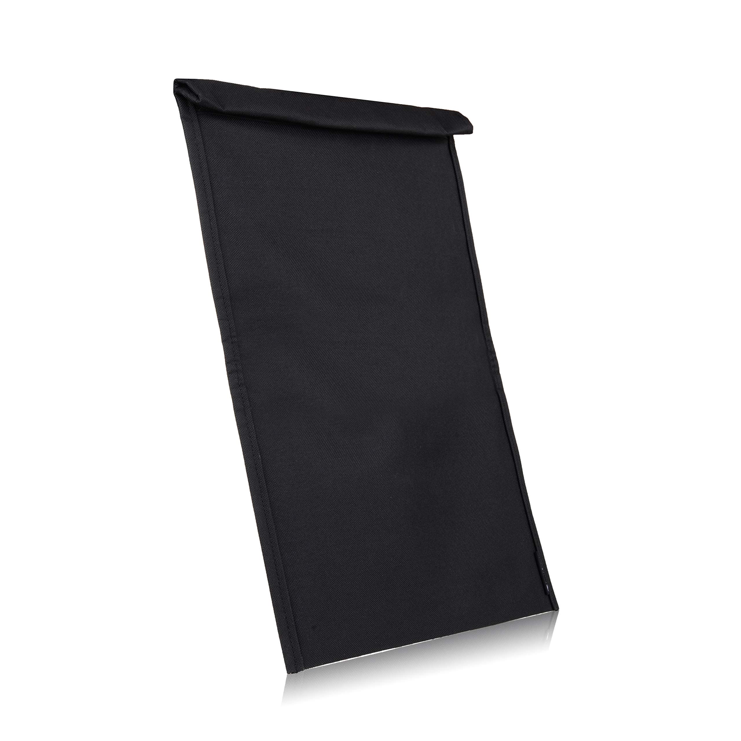 Silent Pocket SLNT Utility Laptop Faraday Bag w Signal Blocking Device Sleeve, Weatherproof Woven Nylon, Prevents Remote Wiping, Tracking, Tampering, Secure Information, Instant Protection, 15 inch