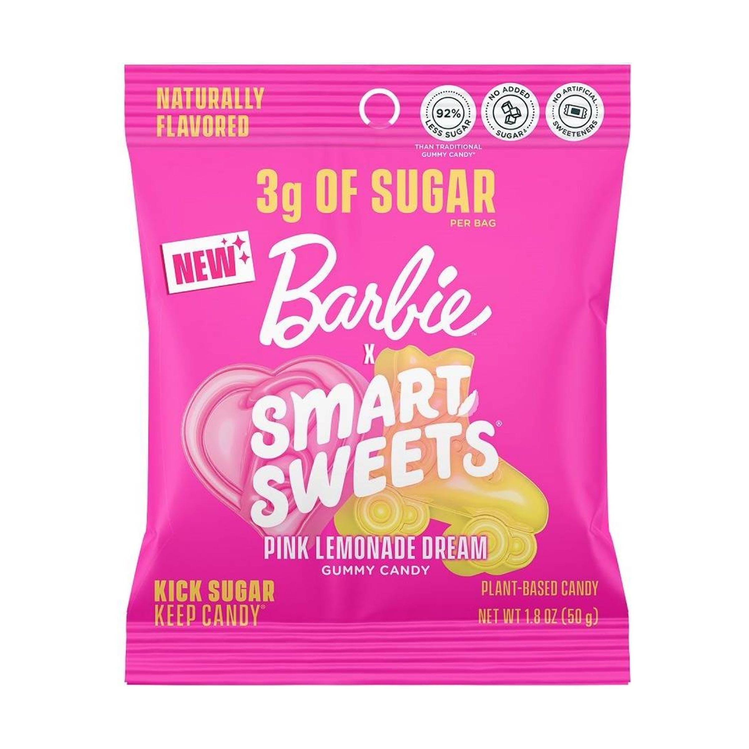 Smart Sweets, Gummy Barbie Pink Lemonade Dream, 1.8 Ounce
