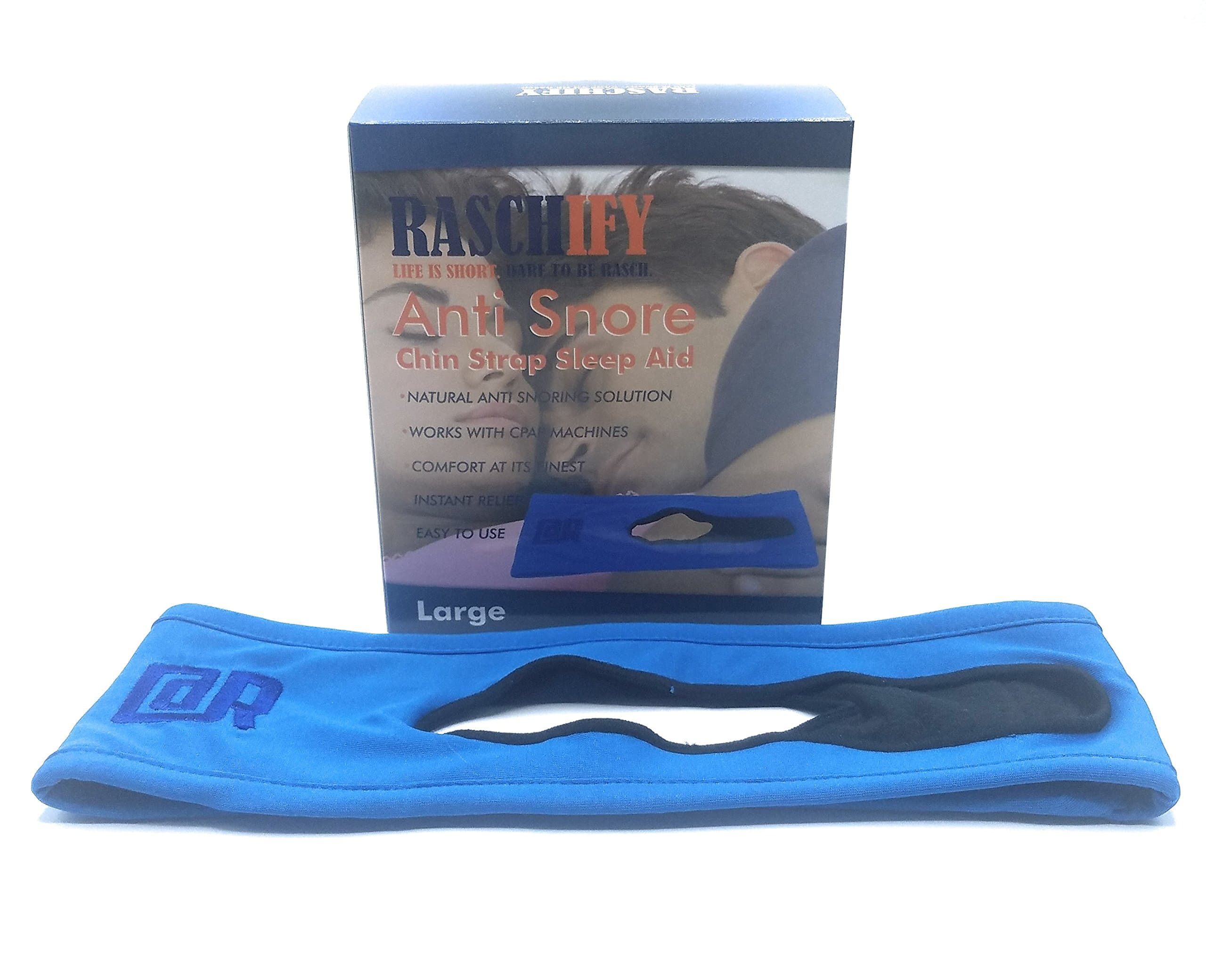 Anti Snore Chin Strap | Anti-Snore Sleep Aid | Sleeping Bag Supplies | Silent Partner Mask | Snoring Eliminator Solution | Can Be Used Along with CPAP Machines | Nighttime Sleep-Aid Sack (Large)