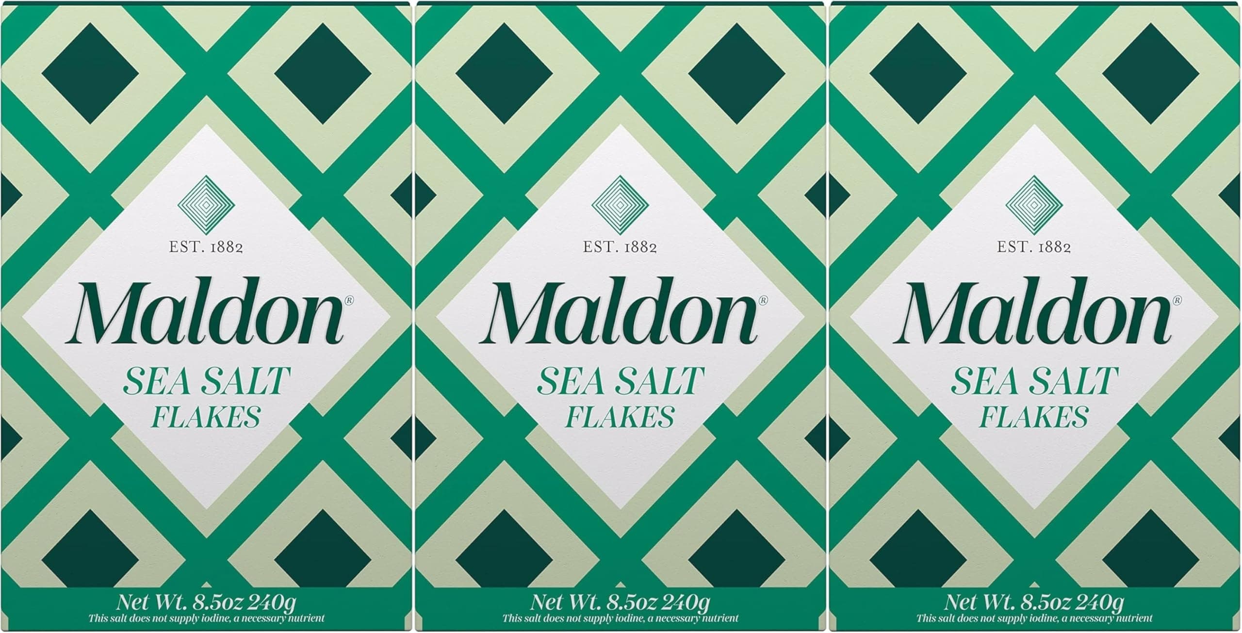 Maldon Sea Salt - Pack of 3 (250g)